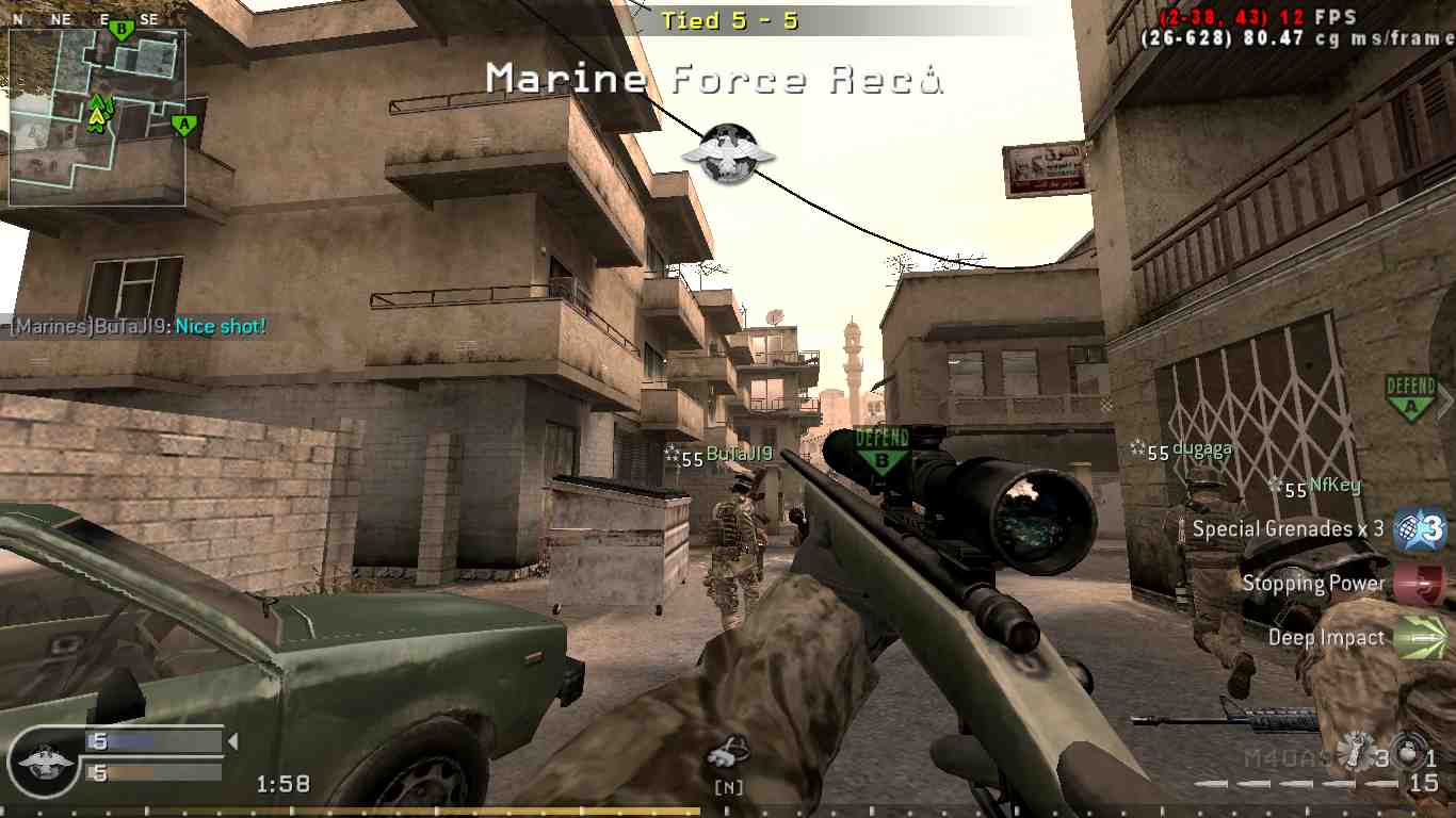 SAM, mp_strike, COD @ kaluga.org | Public #3 | Ranked |