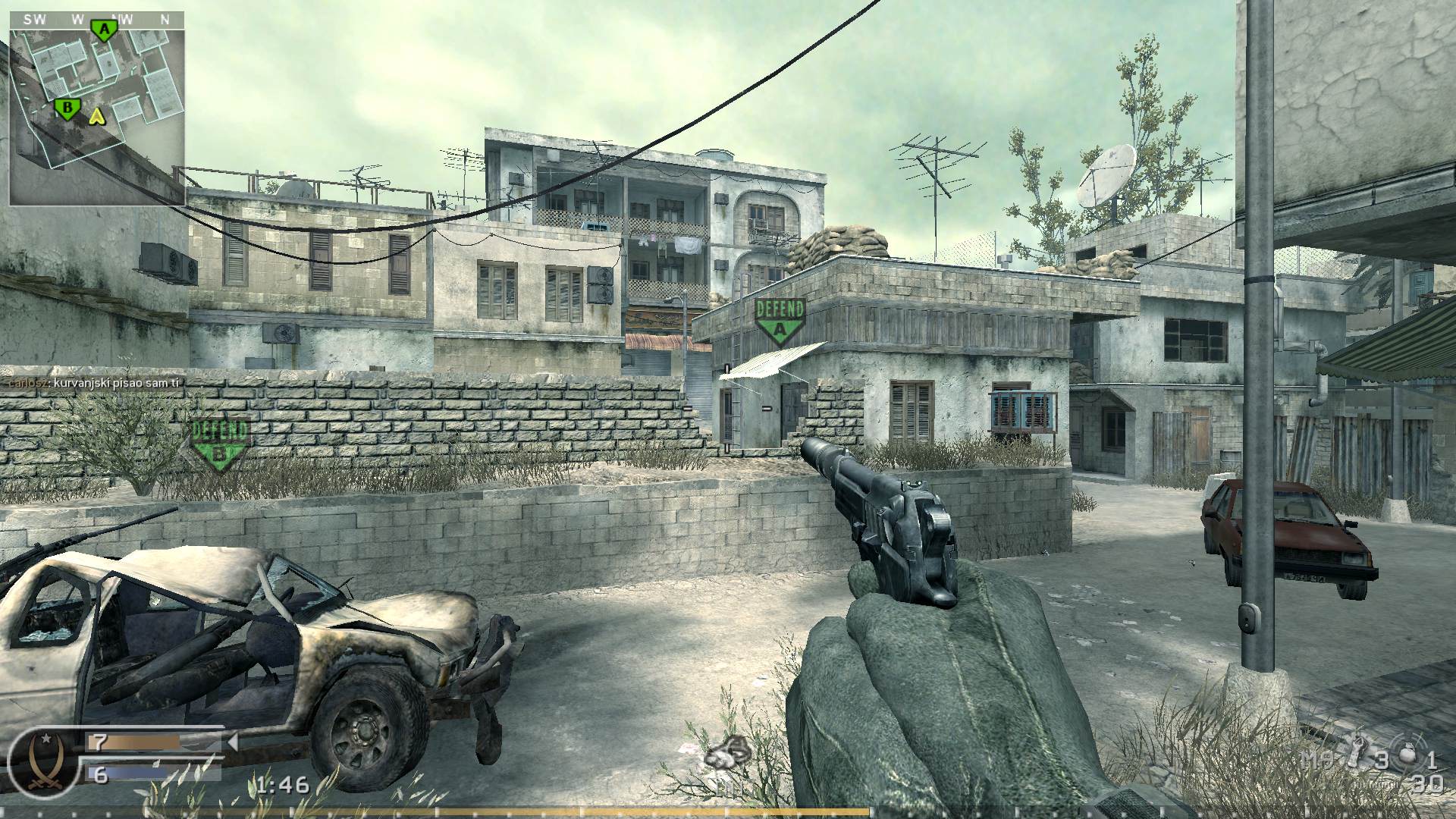 carlosz, mp_crash, COD @ kaluga.org | Public #3 | Ranked |