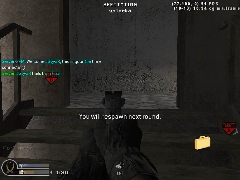J3gvaR, mp_crossfire, COD @ kaluga.org | Public #3 | Ranked |
