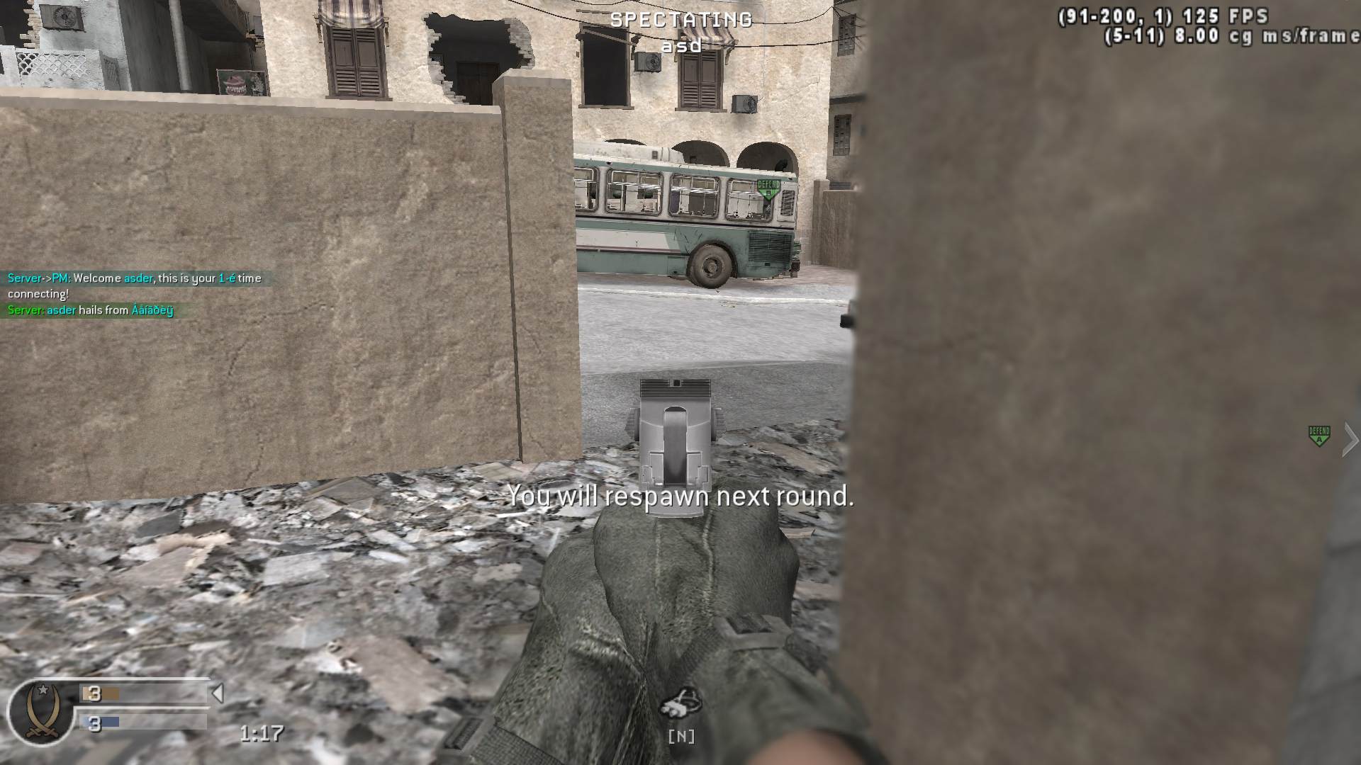 asder, mp_crossfire, COD @ kaluga.org | Public #3 | Ranked |