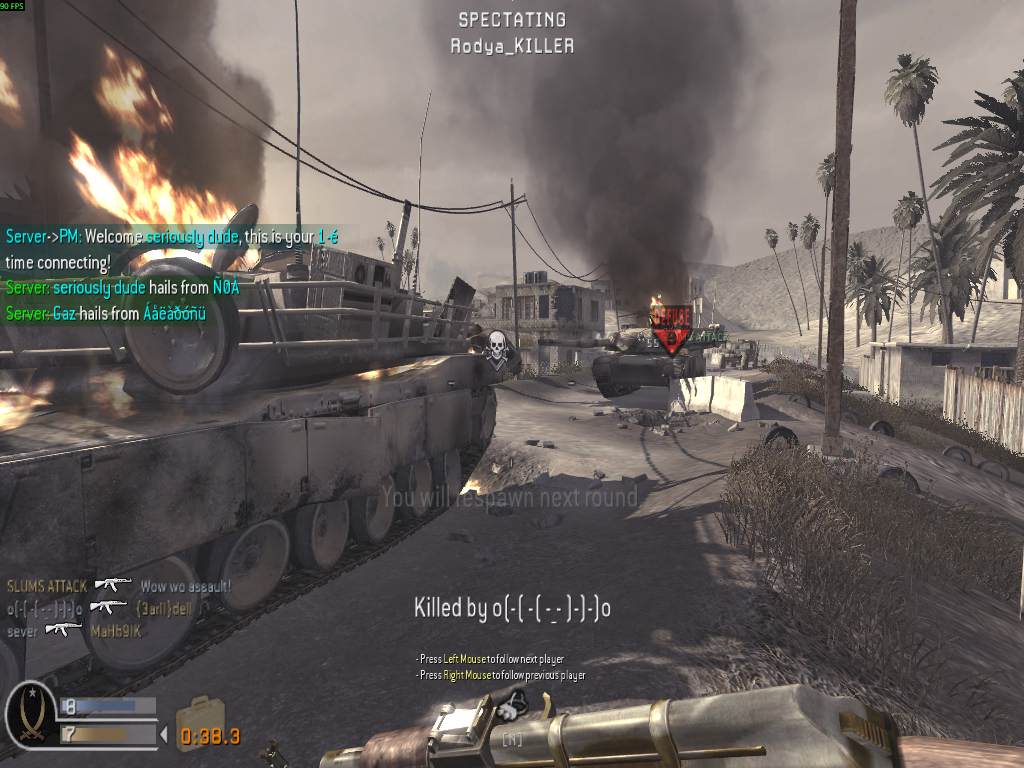 seriously dude, mp_convoy, COD @ kaluga.org | Public #3 | Ranked |