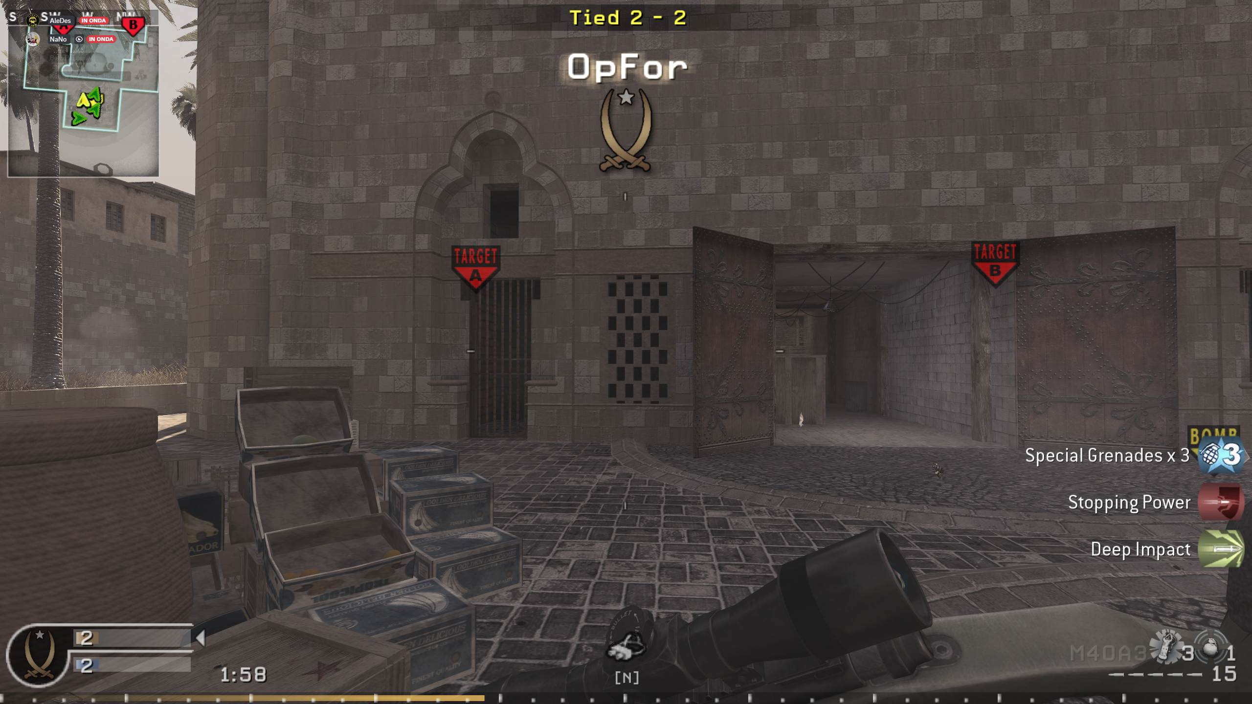 Destroy, mp_showdown, COD @ kaluga.org | Public #3 | Ranked |