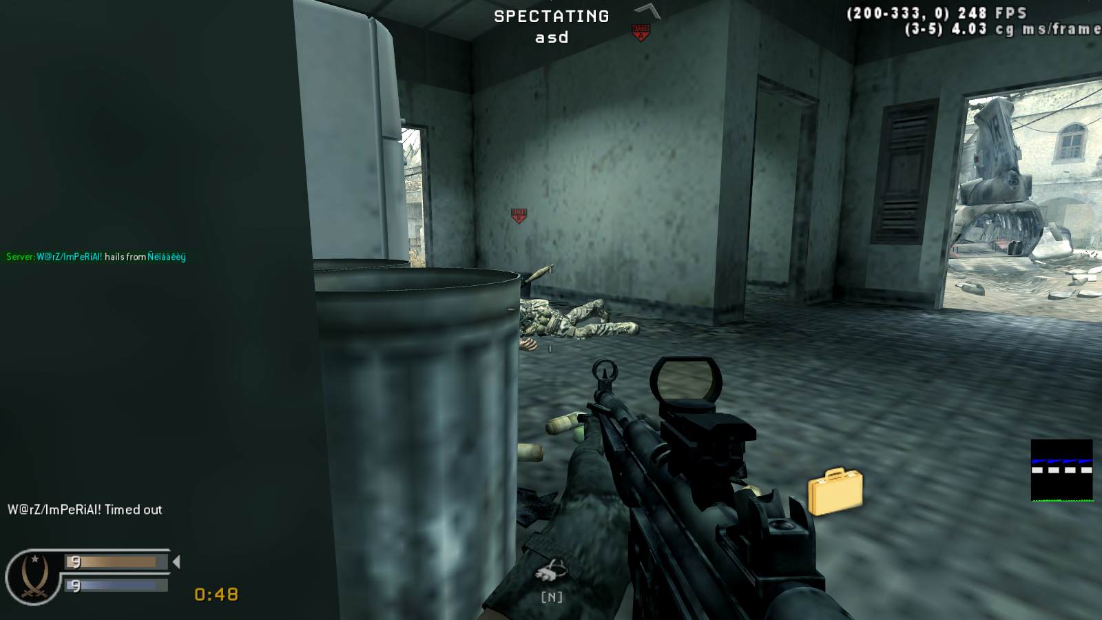 pasam9300, mp_crash, COD @ kaluga.org | Public #3 | Ranked |