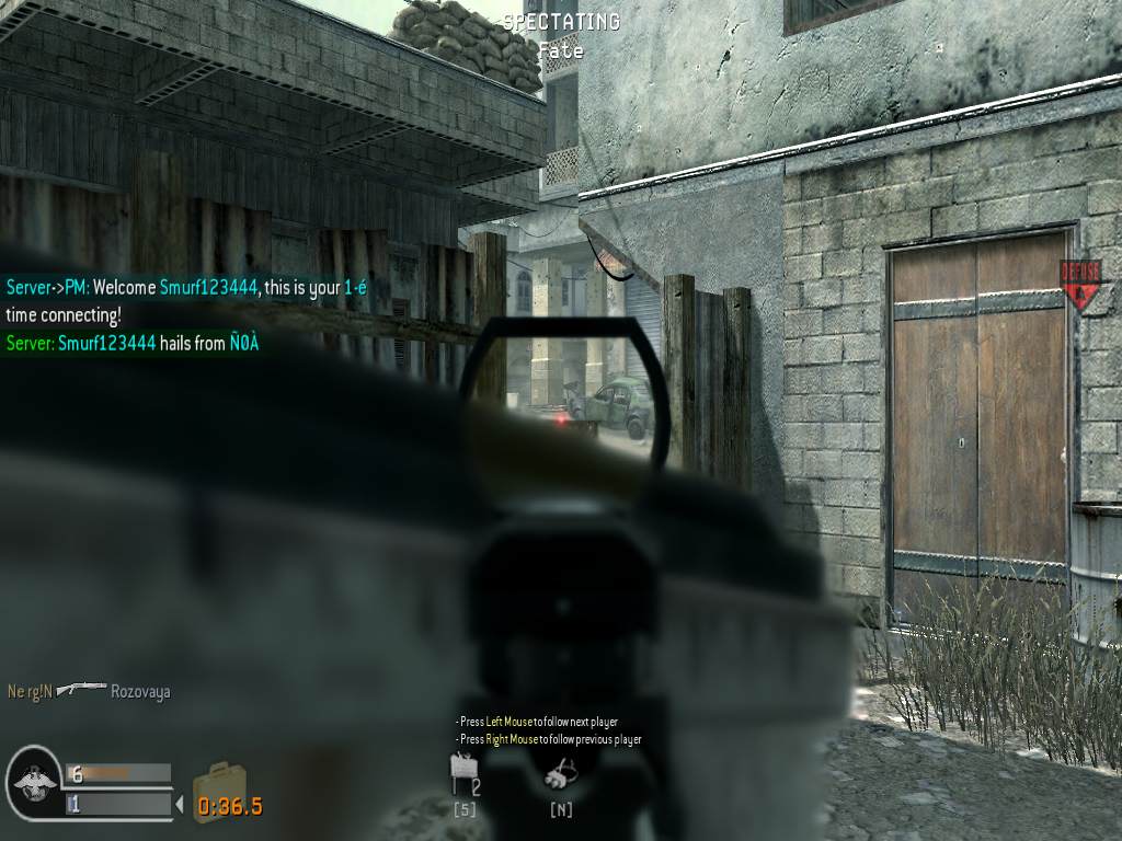 Smurf123444, mp_crash, COD @ kaluga.org | Public #3 | Ranked |