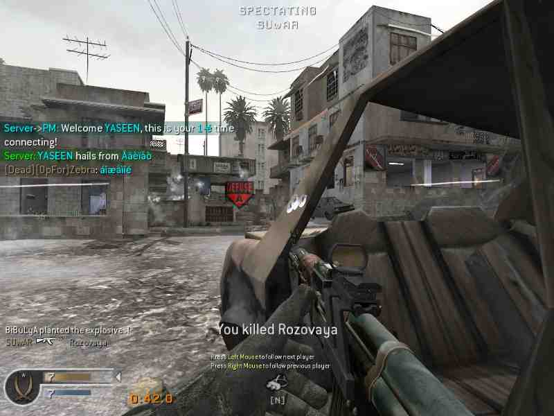 YASEEN, mp_crossfire, COD @ kaluga.org | Public #3 | Ranked |