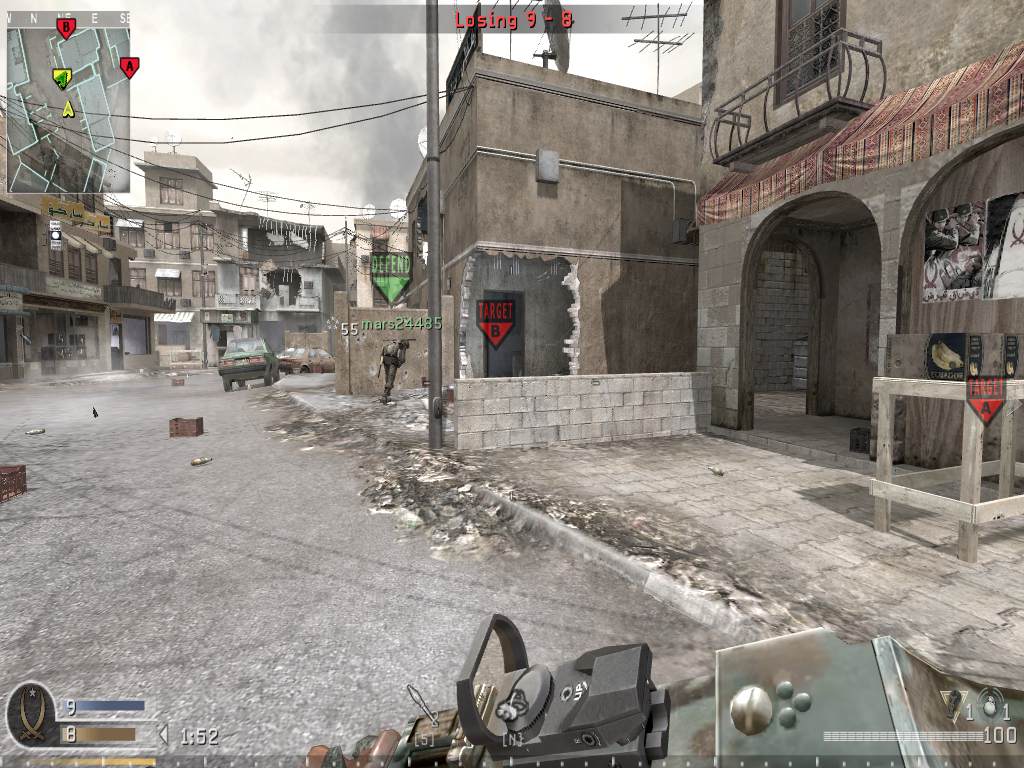 Kraska_RED, mp_crossfire, COD @ kaluga.org | Public #3 | Ranked |