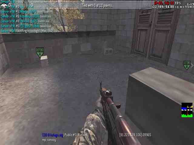 malek, mp_convoy, COD @ kaluga.org | Public #3 | Ranked |