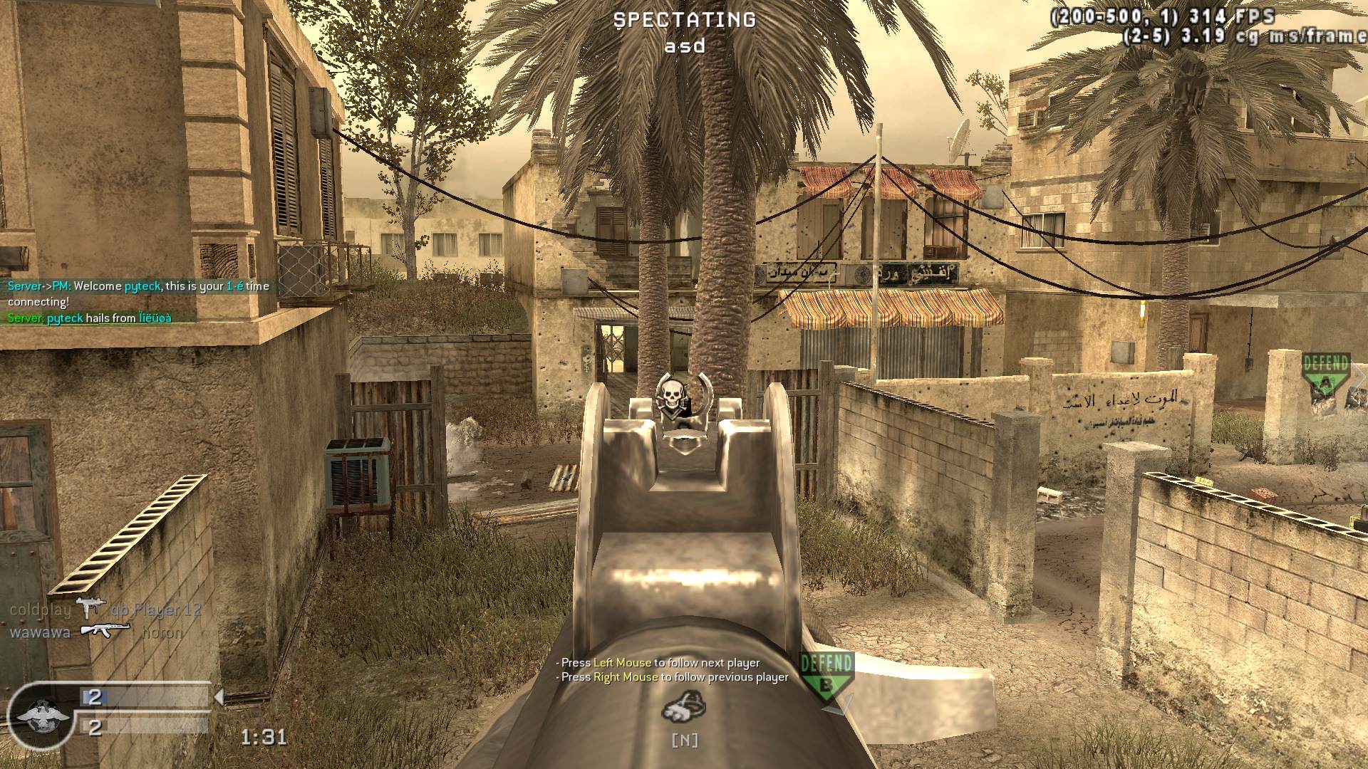 pyteck, mp_backlot, COD @ kaluga.org | Public #3 | Ranked |