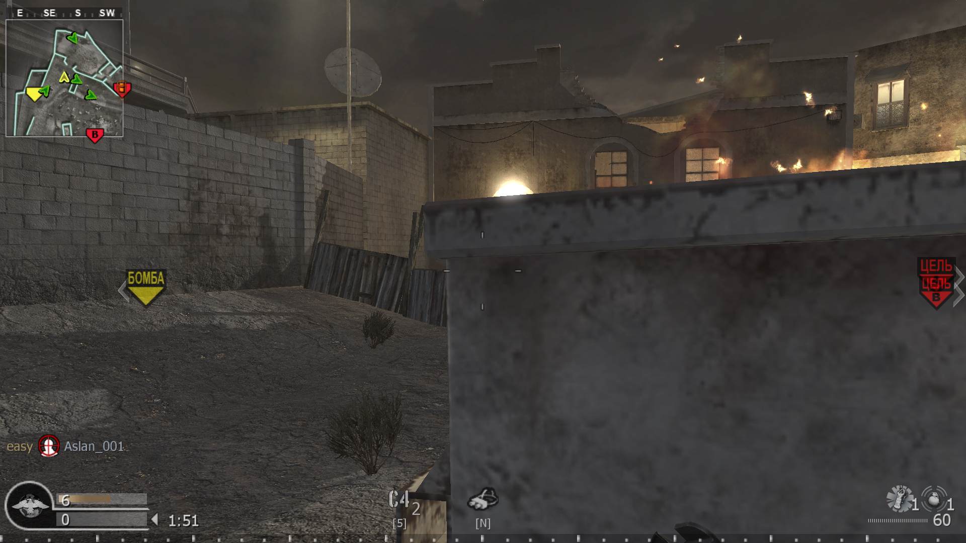 Hellblade, mp_bog, COD @ kaluga.org | Public #3 | Ranked |