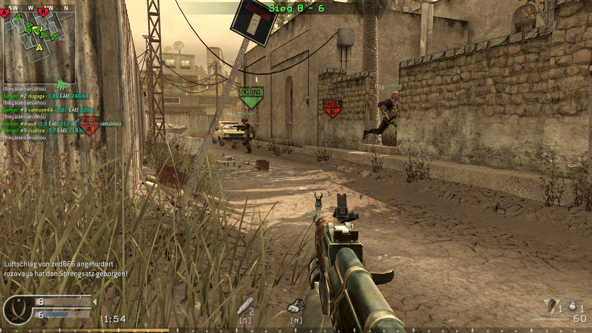 Captain, mp_backlot, COD @ kaluga.org | Public #3 | Ranked |