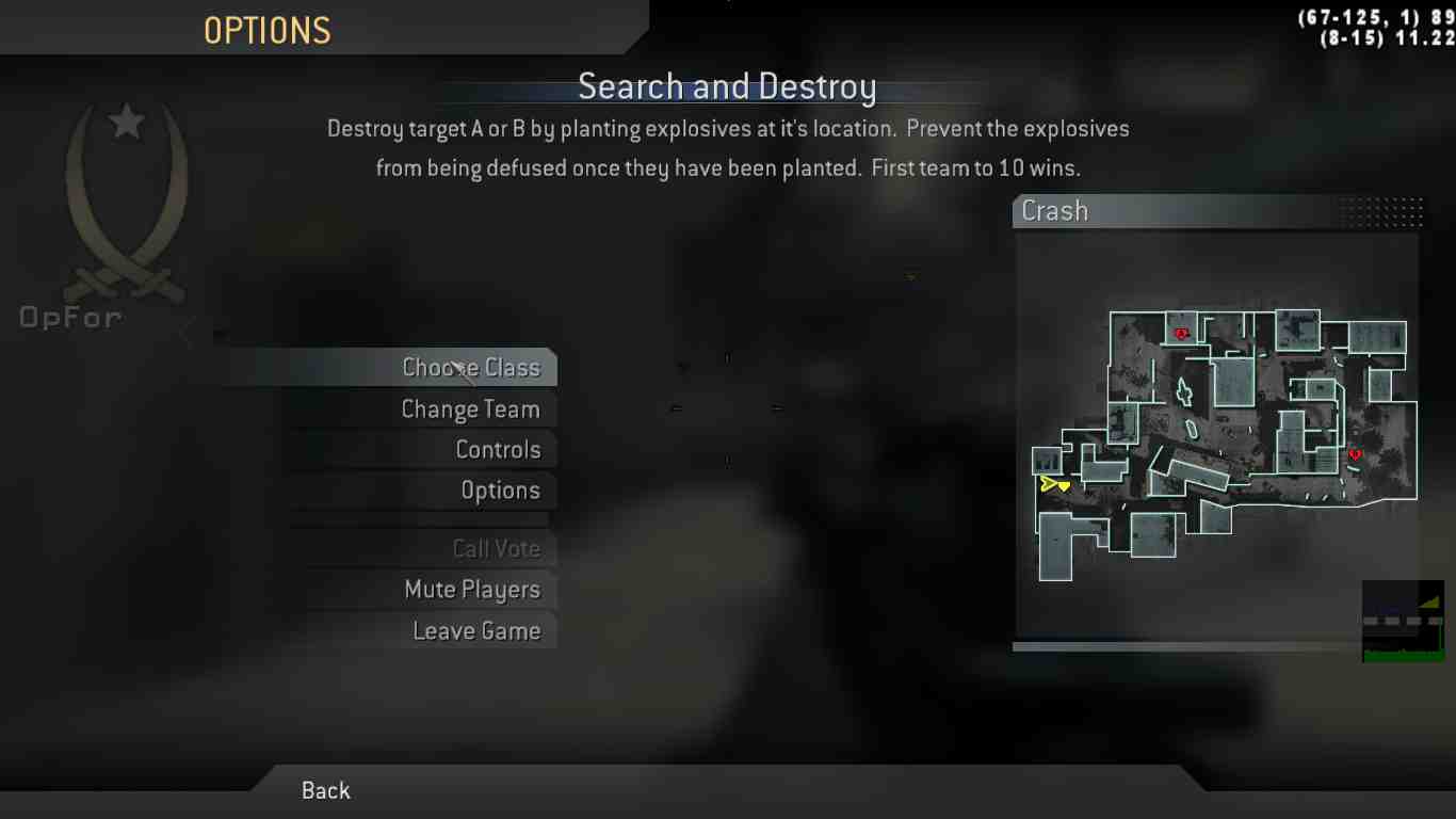 zombi_zam, mp_crash, COD @ kaluga.org | Public #3 | Ranked |