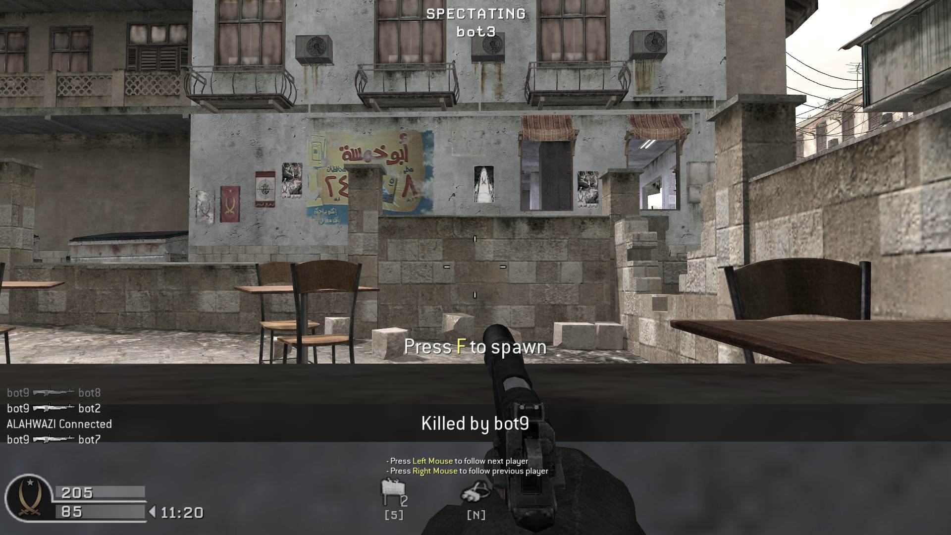 Sidou, mp_crossfire, COD @ kaluga.org | Public #1 | Ranked |