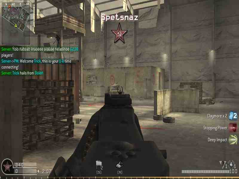 Trick, mp_killhouse, COD @ kaluga.org | KILLHOUSE