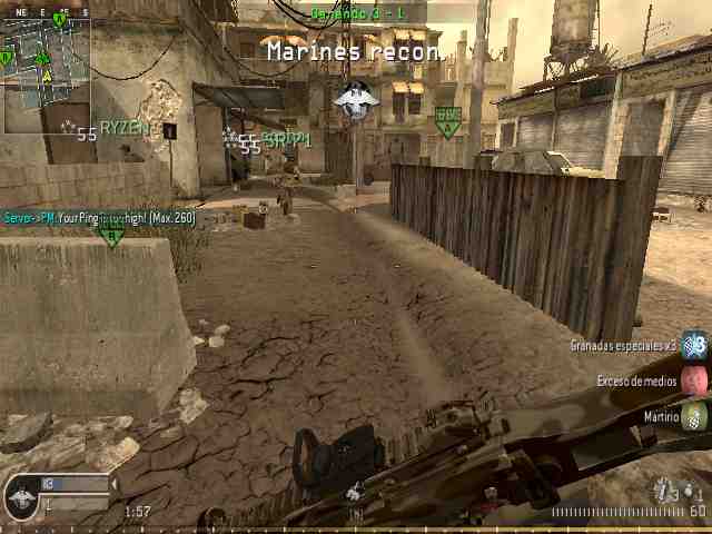 Humo, mp_backlot, COD @ kaluga.org | Public #3 | Ranked |