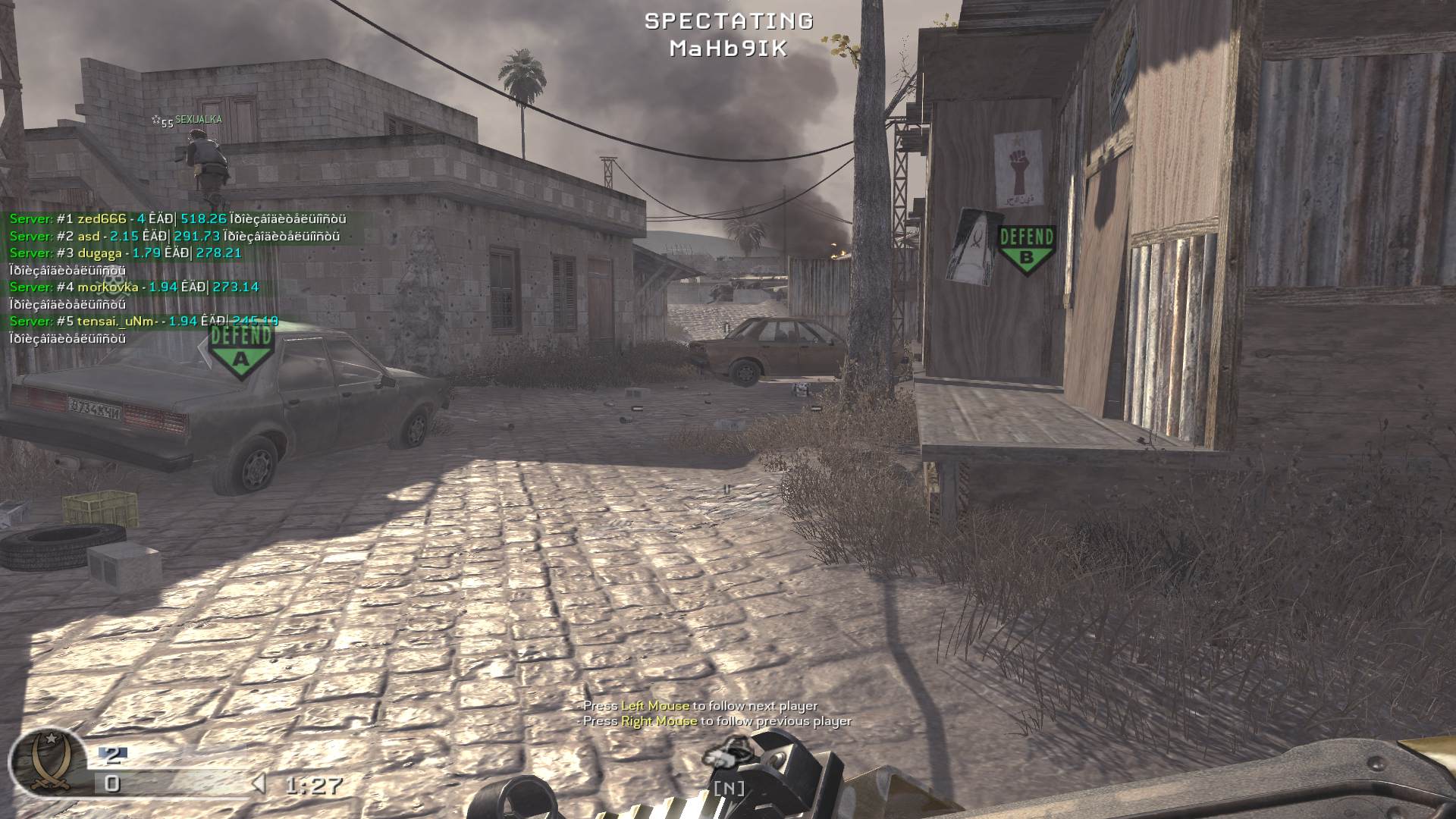 KillerPRO, mp_convoy, COD @ kaluga.org | Public #3 | Ranked |