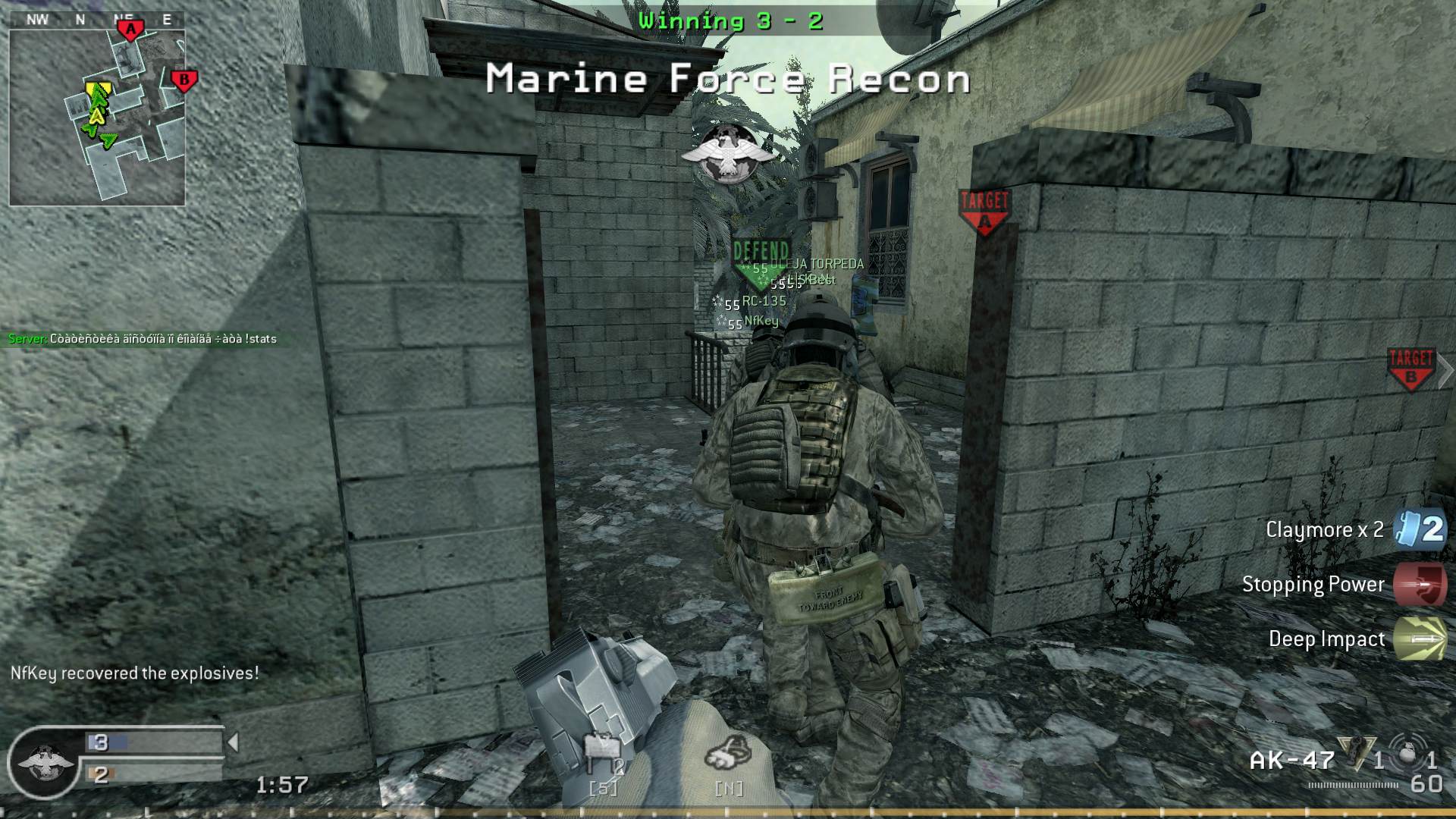 yksi, mp_crash, COD @ kaluga.org | Public #3 | Ranked |