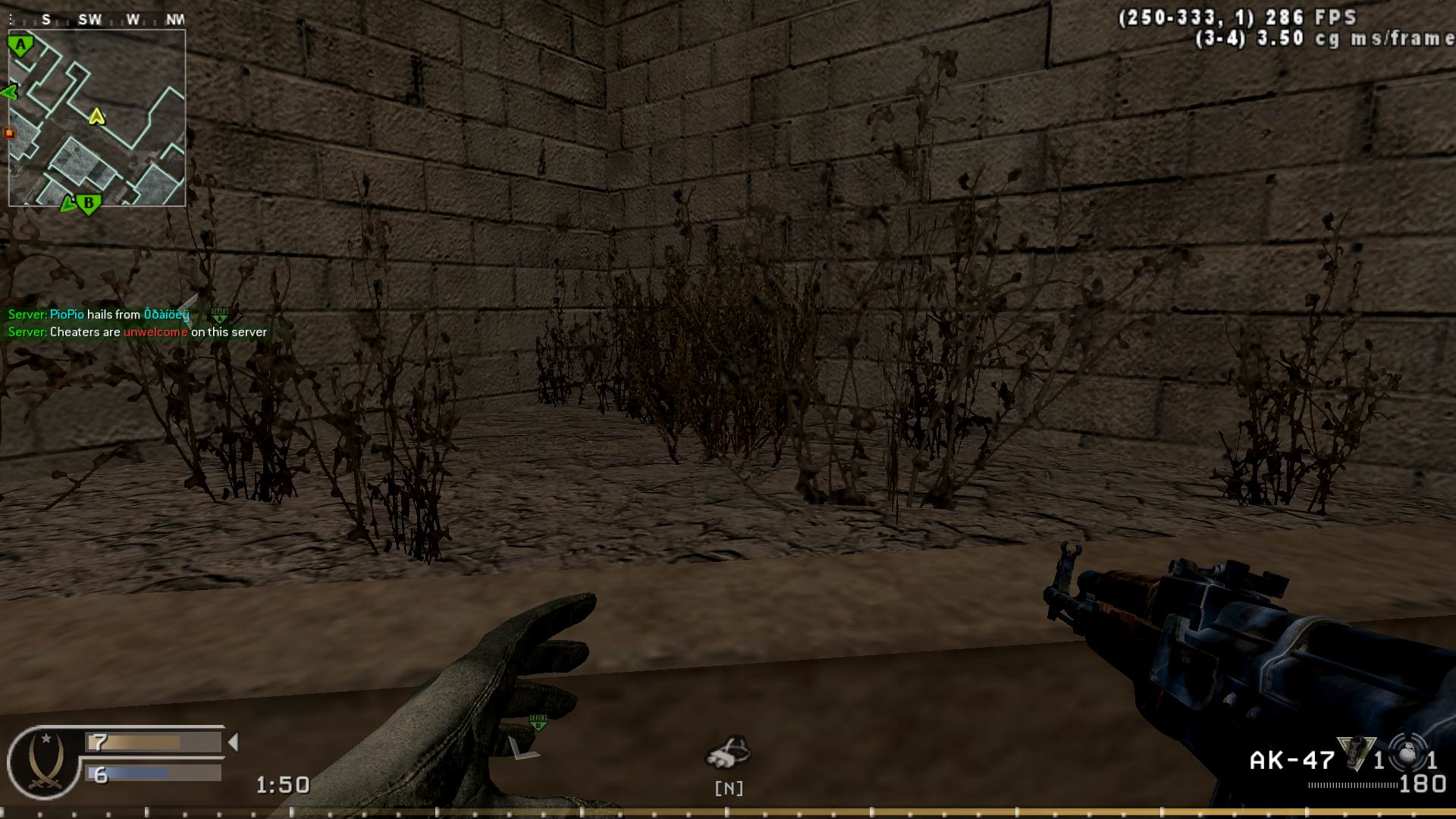 PioPio, mp_strike, COD @ kaluga.org | Public #3 | Ranked |
