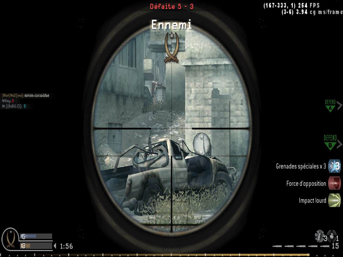 Fr3n3tic, mp_crash, COD @ kaluga.org | Public #3 | Ranked |