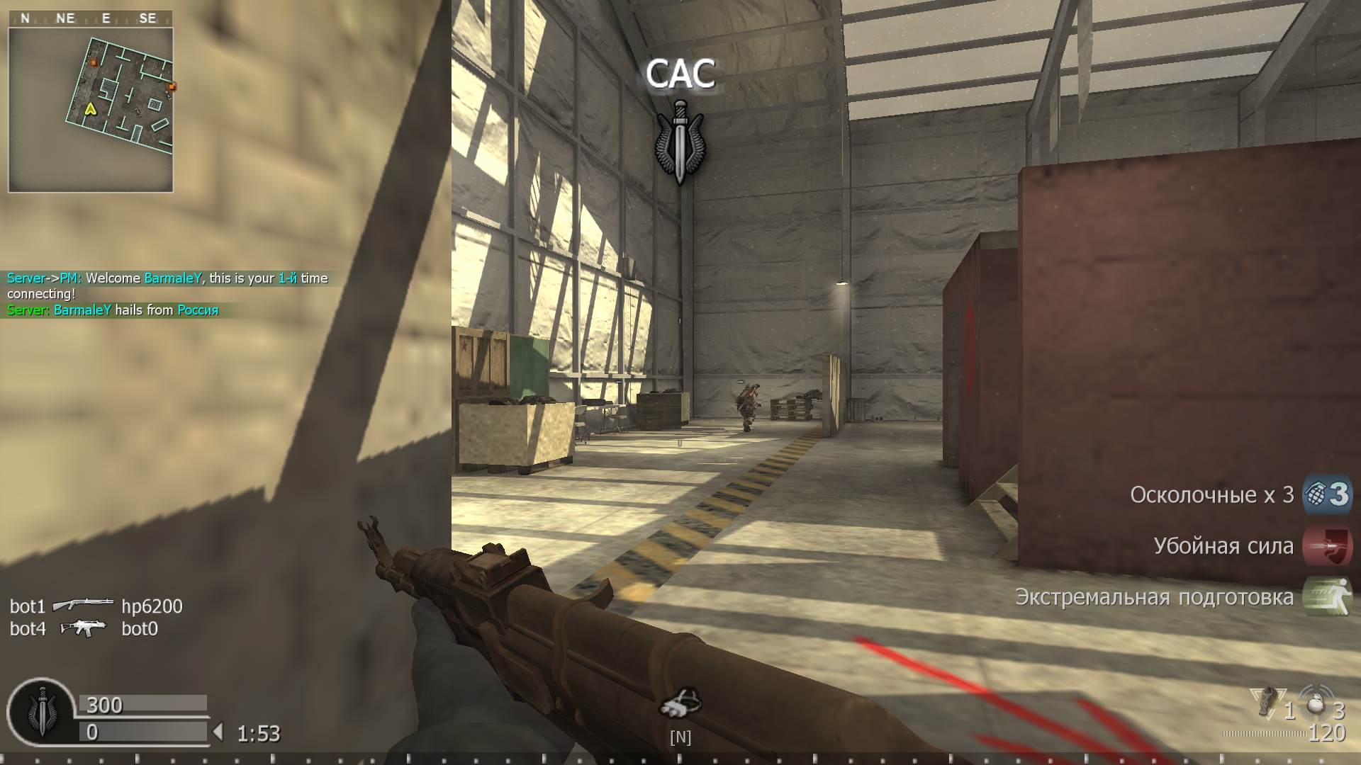 BarmaleY, mp_killhouse, COD @ kaluga.org | KILLHOUSE