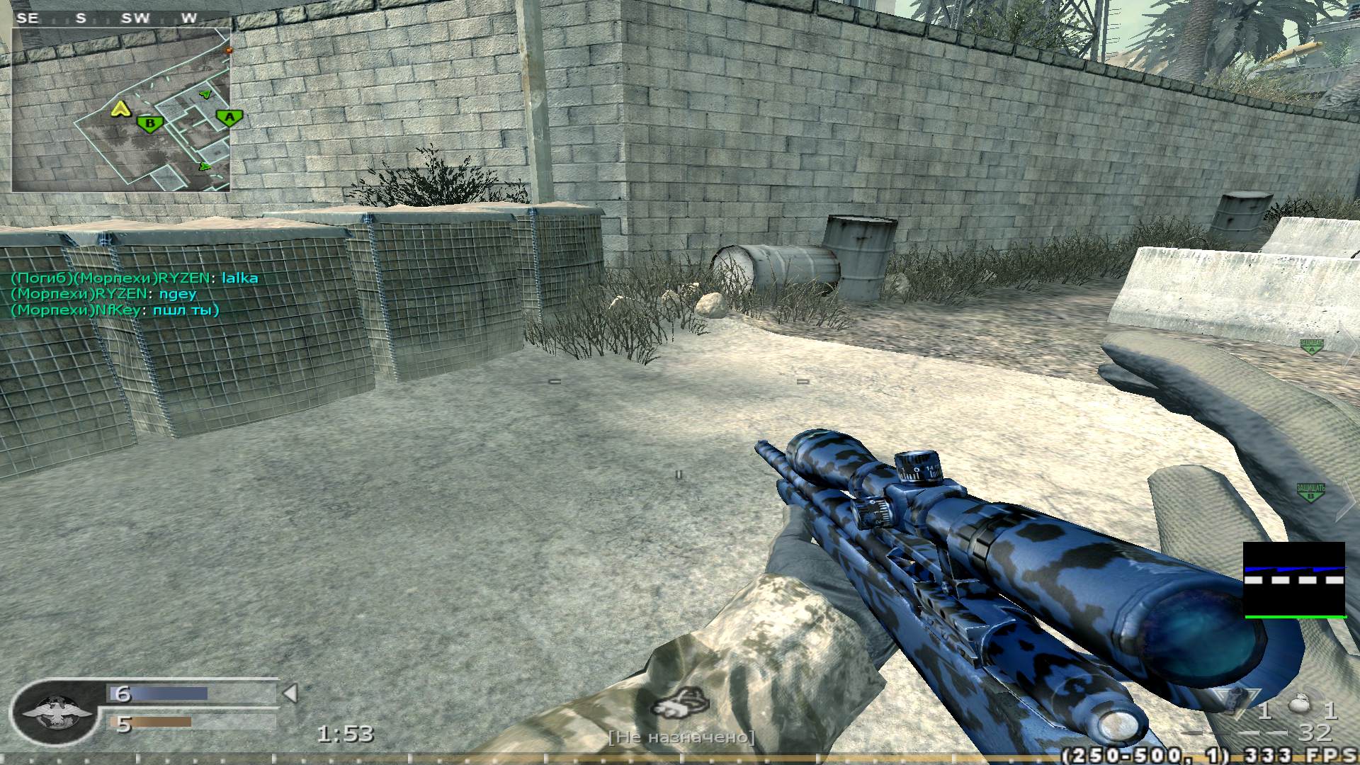 RYZEN, mp_crash, COD @ kaluga.org | Public #3 | Ranked |