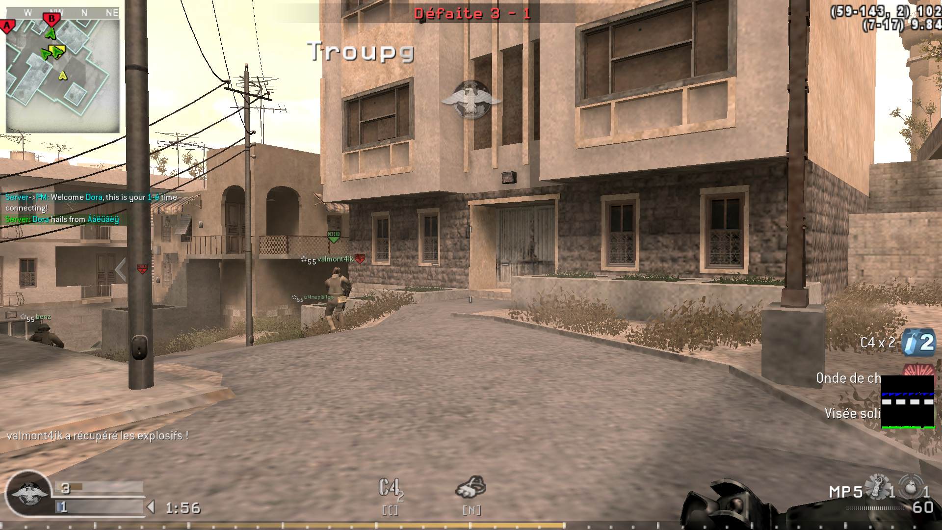 Dora, mp_strike, COD @ kaluga.org | Public #3 | Ranked |