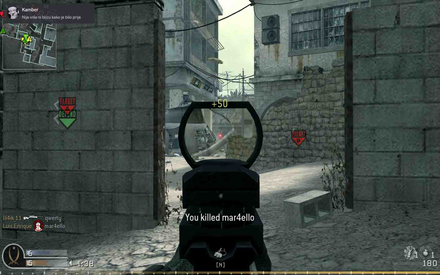 LuisEnrique, mp_crash, COD @ kaluga.org | Public #3 | Ranked |