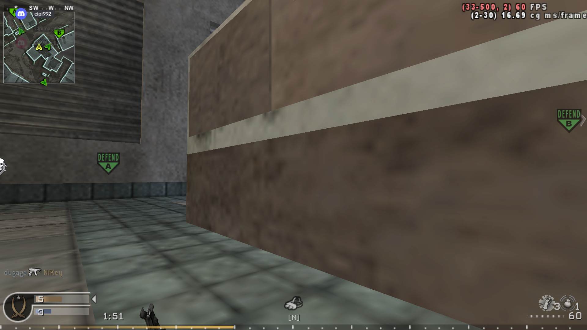 daveliss, mp_crossfire, COD @ kaluga.org | Public #3 | Ranked |