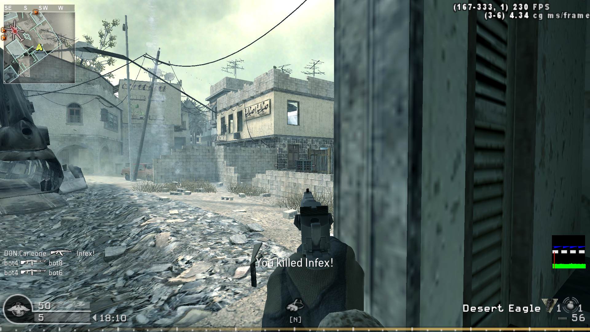 DONCarleone, mp_crash, COD @ kaluga.org | Public #1 | Ranked |