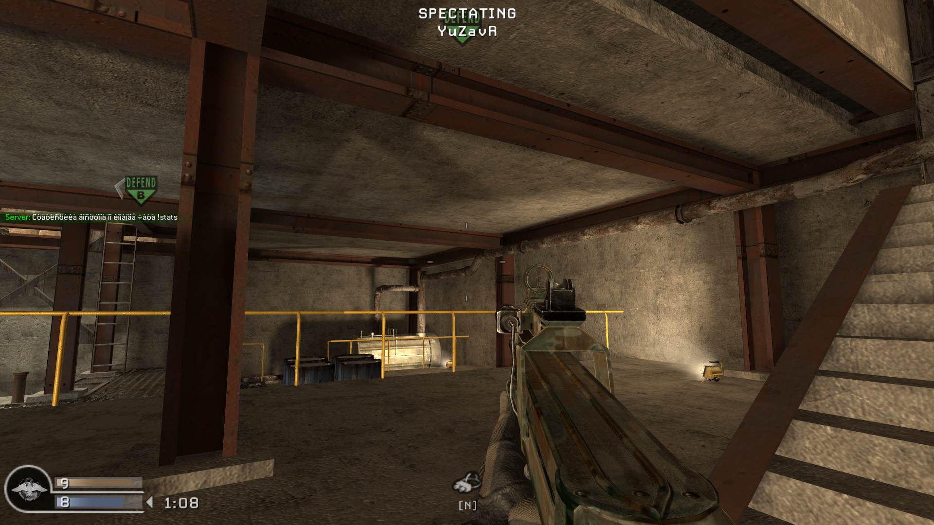 Mr H@mer, mp_backlot, COD @ kaluga.org | Public #3 | Ranked |