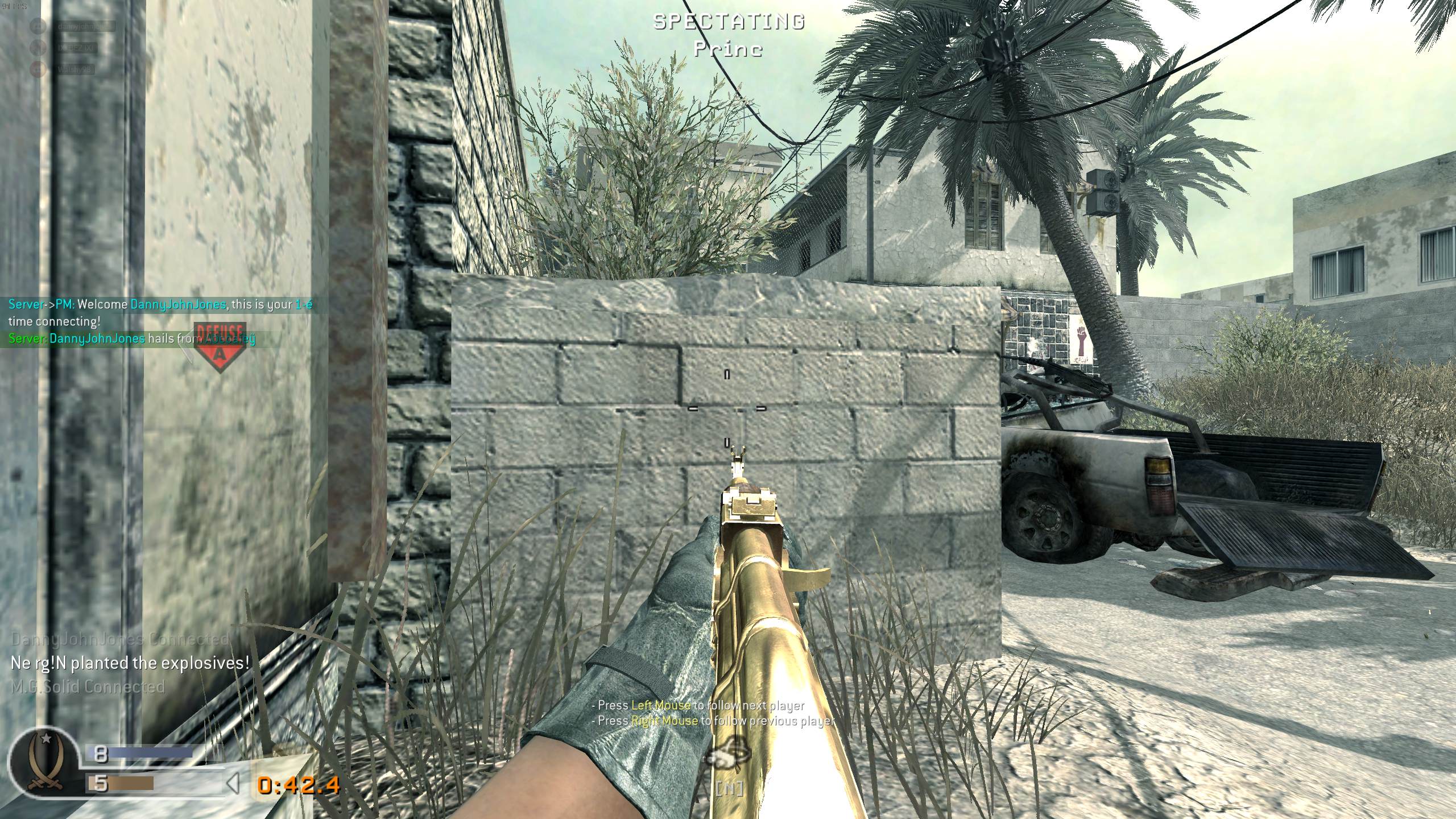 DannyJohnJones, mp_backlot, COD @ kaluga.org | Public #3 | Ranked |