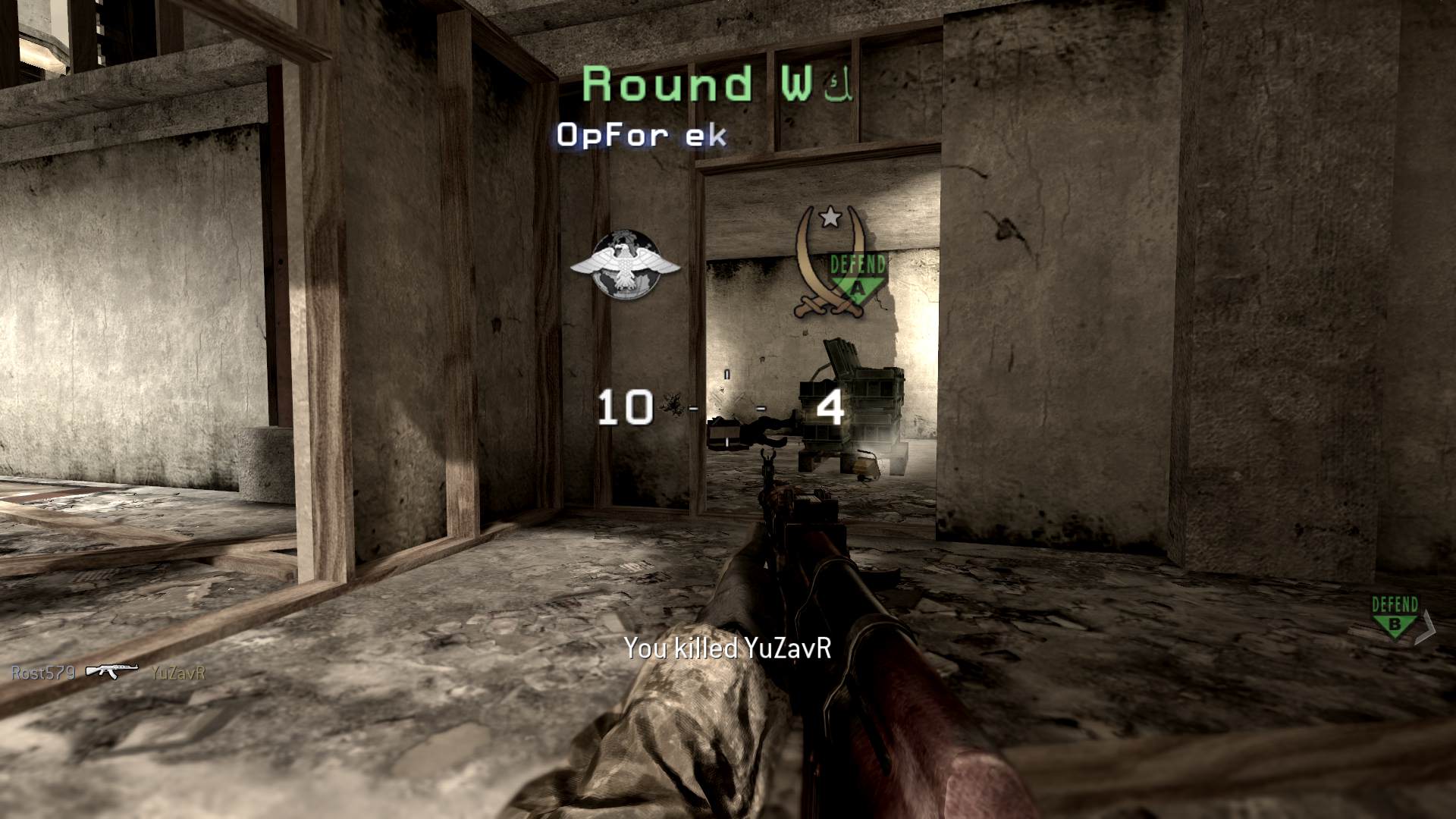 Akceptric56, mp_crash, COD @ kaluga.org | Public #3 | Ranked |