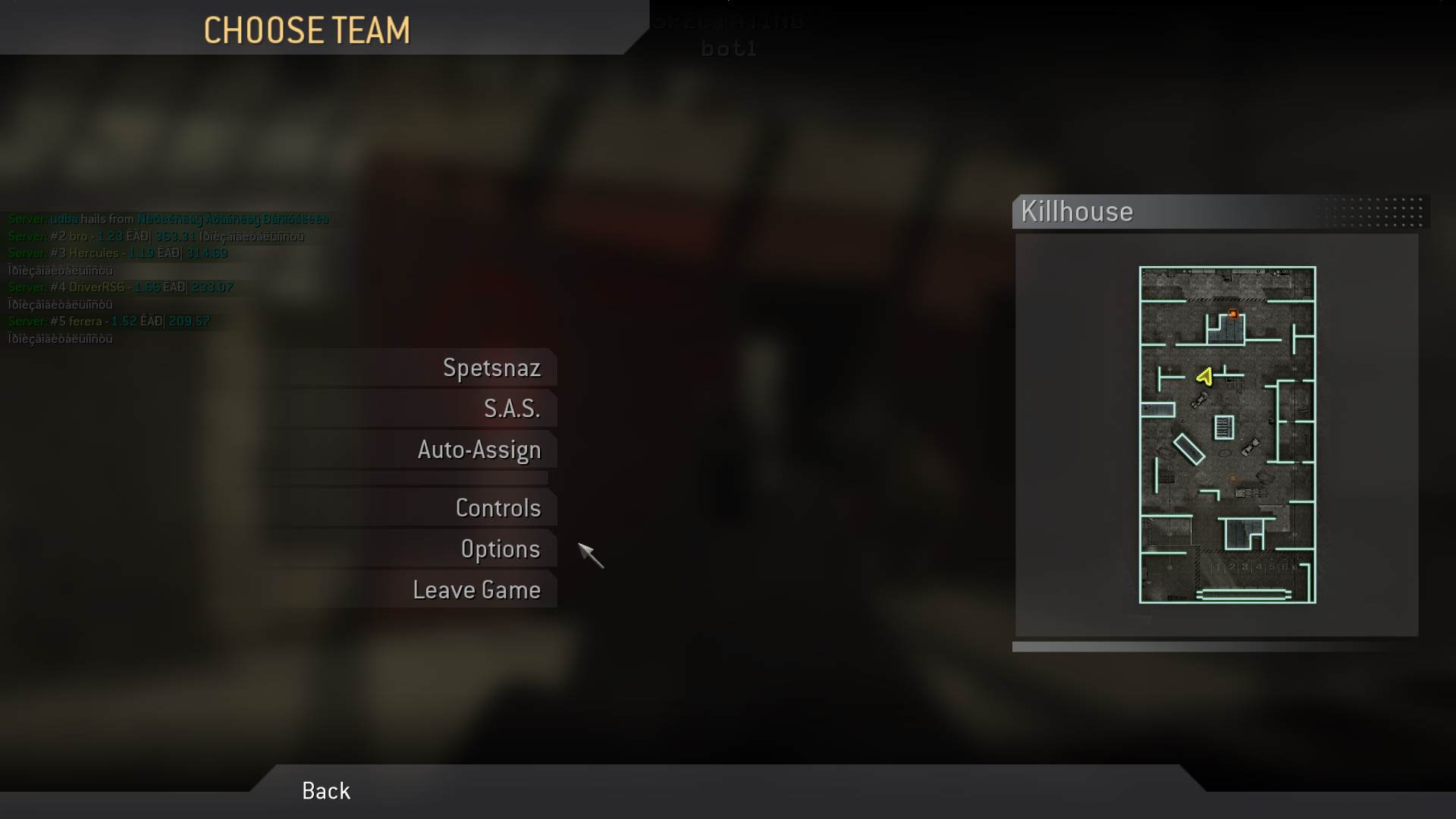 udba, mp_killhouse, COD @ kaluga.org | KILLHOUSE