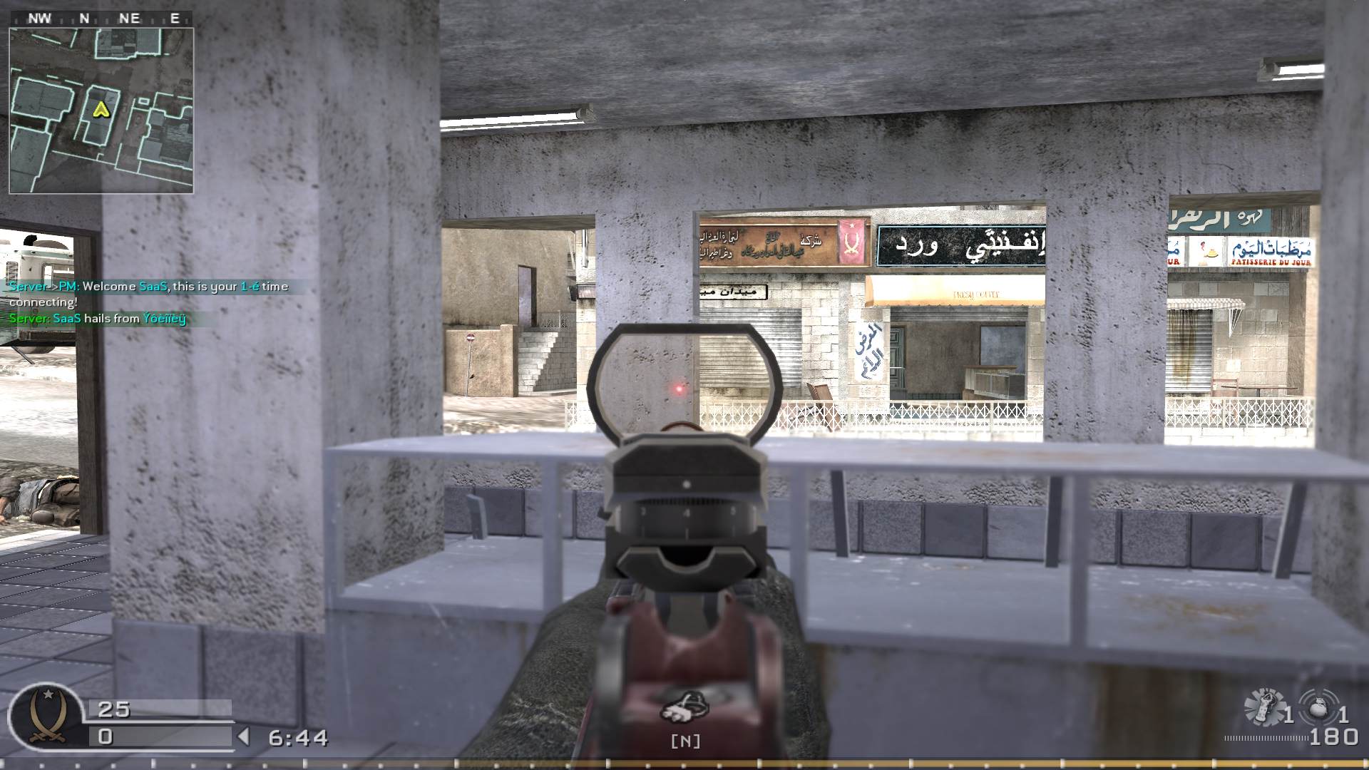 SaaS, mp_crossfire, COD @ kaluga.org | Public #3 | Ranked |