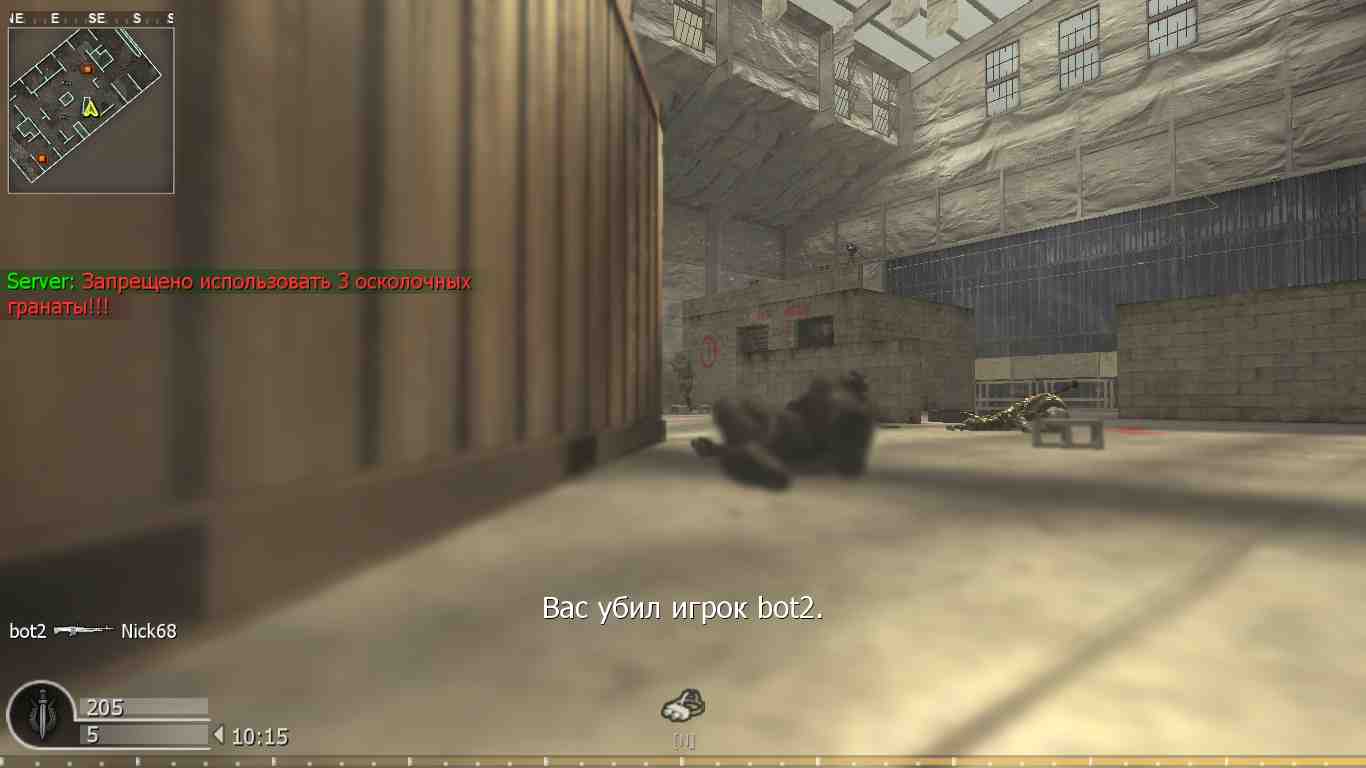 Nick68, mp_killhouse, COD @ kaluga.org | KILLHOUSE