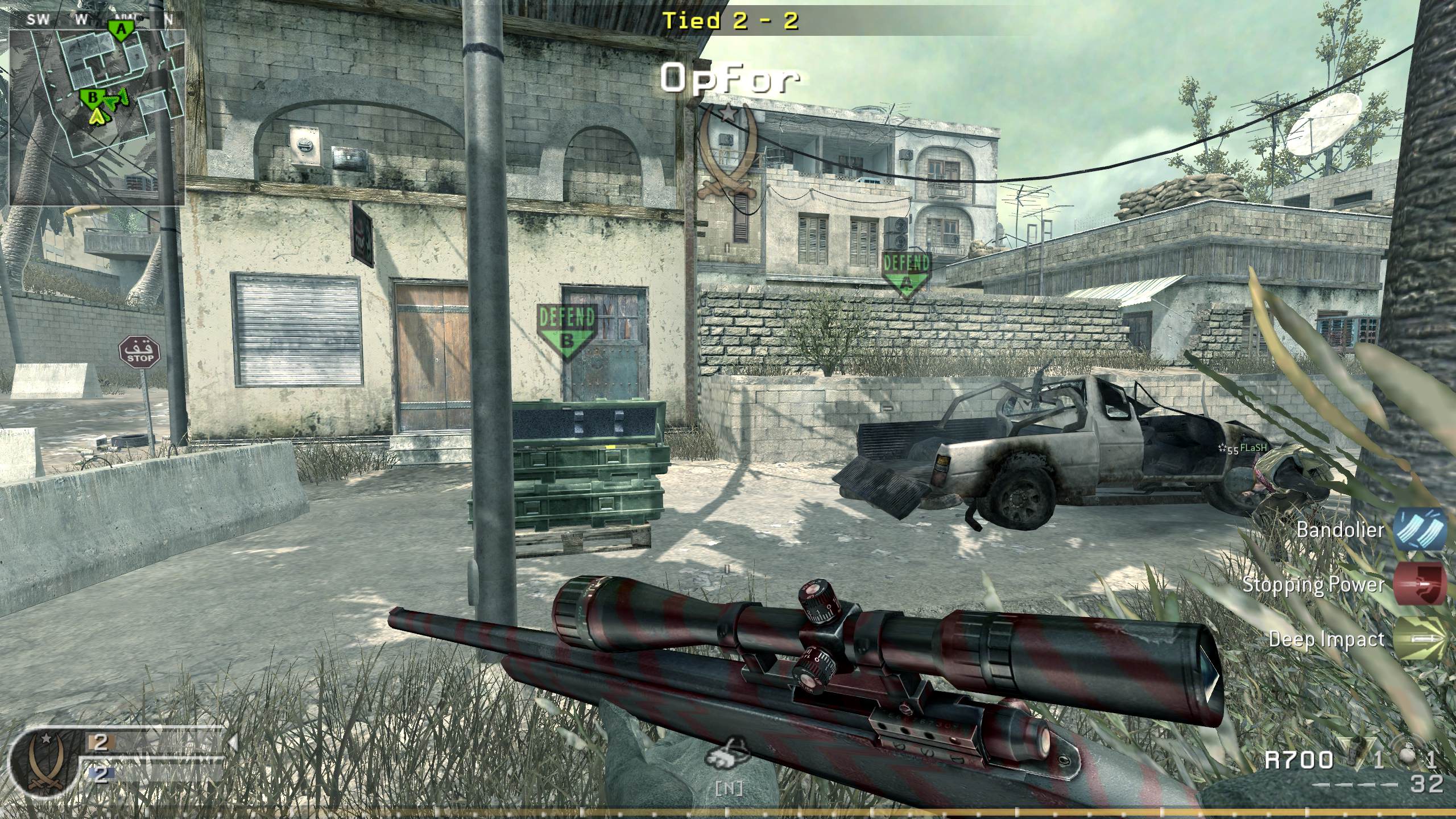 Commando_q8, mp_crash, COD @ kaluga.org | Public #3 | Ranked |