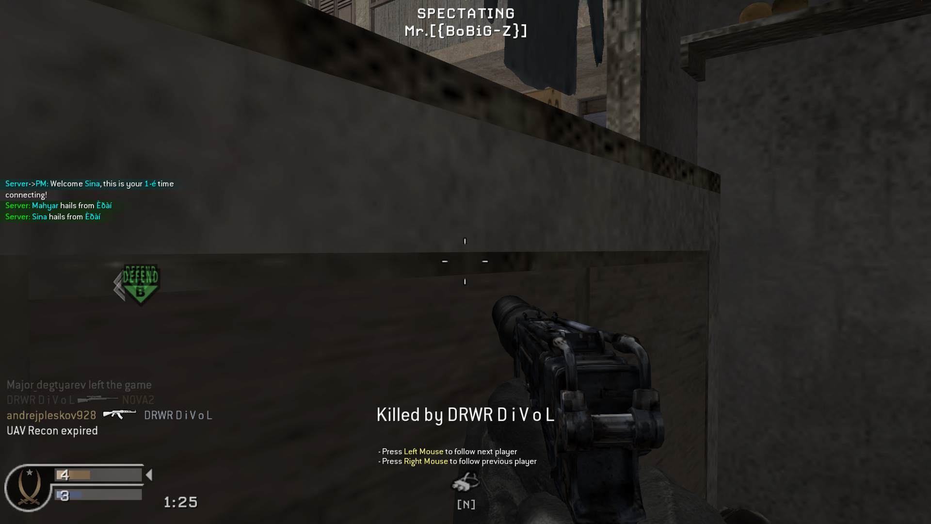 Sina, mp_crossfire, COD @ kaluga.org | Public #3 | Ranked |