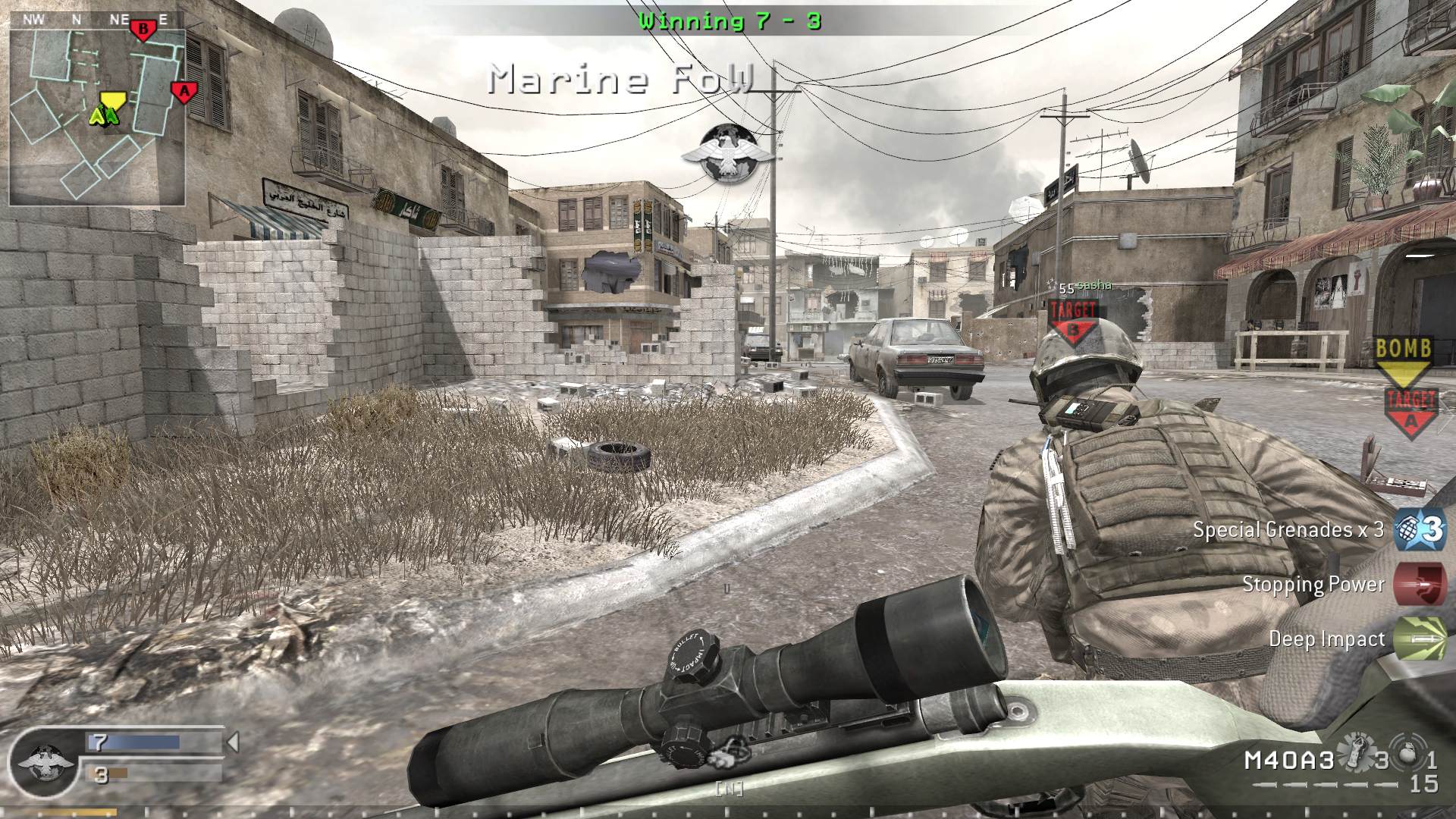 GFlov3RAhtung, mp_crossfire, COD @ kaluga.org | Public #3 | Ranked |