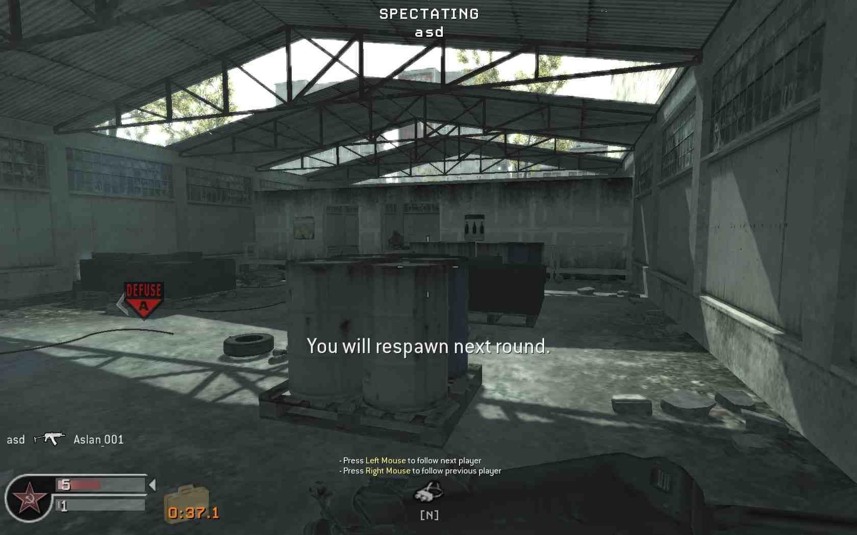 Kraytec, mp_vacant, COD @ kaluga.org | Public #3 | Ranked |