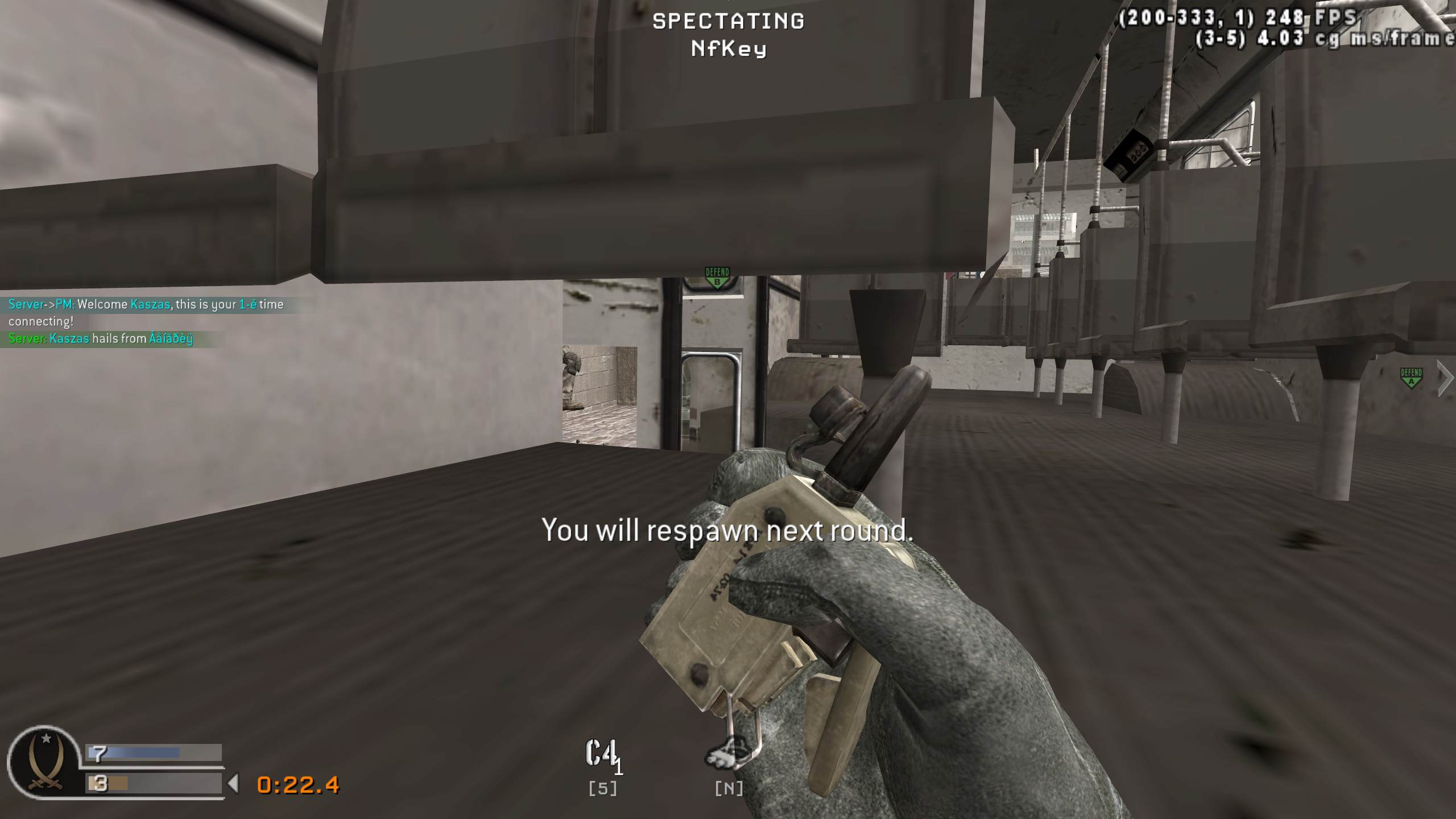 Kaszas, mp_crossfire, COD @ kaluga.org | Public #3 | Ranked |