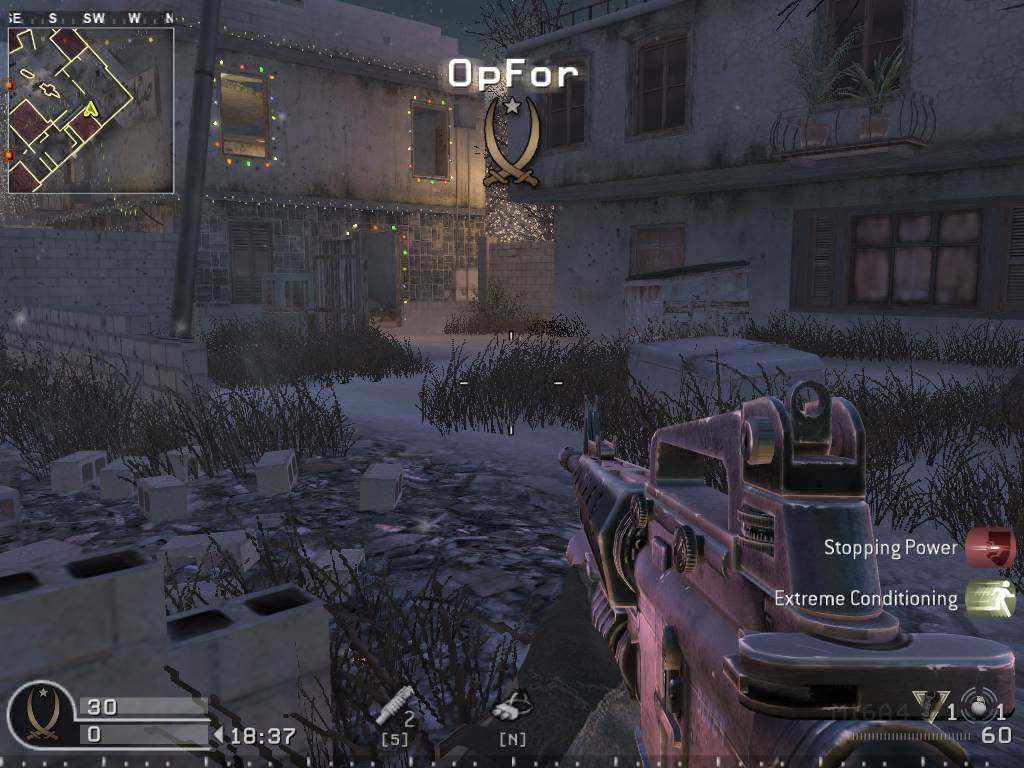 KOKO, mp_crash_snow, COD @ kaluga.org | Public #1 | Ranked |
