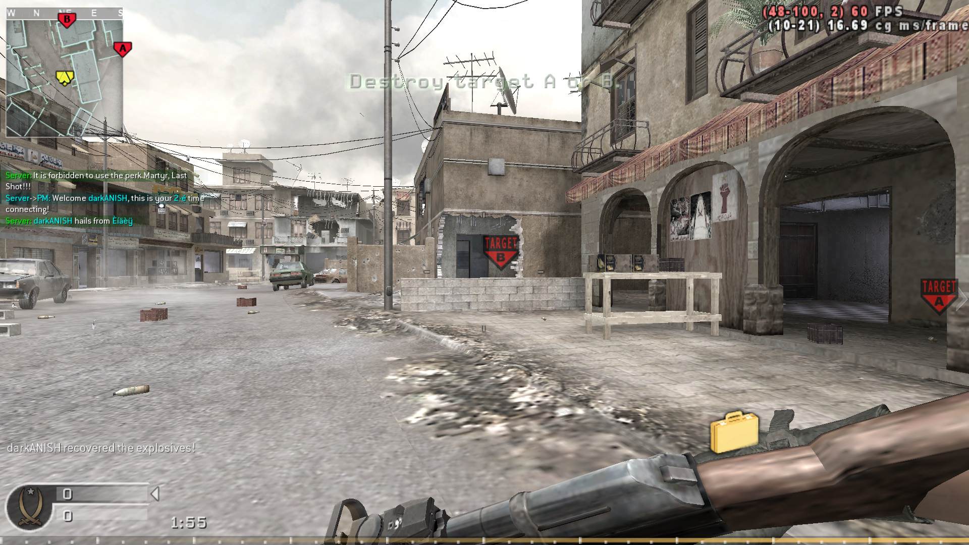 darkANISH, mp_crossfire, COD @ kaluga.org | Public #3 | Ranked |