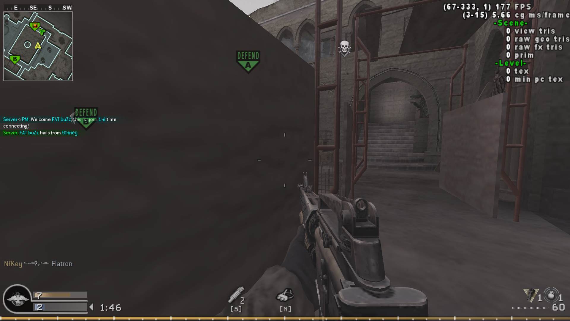 FAT buZz, mp_showdown, COD @ kaluga.org | Public #3 | Ranked |