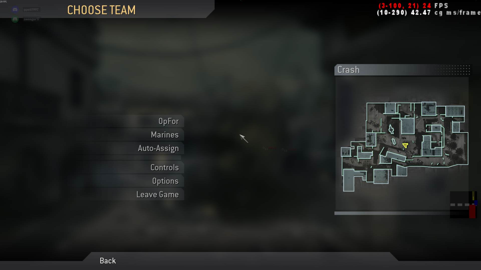 SweegeR, mp_crash, COD @ kaluga.org | Public #3 | Ranked |