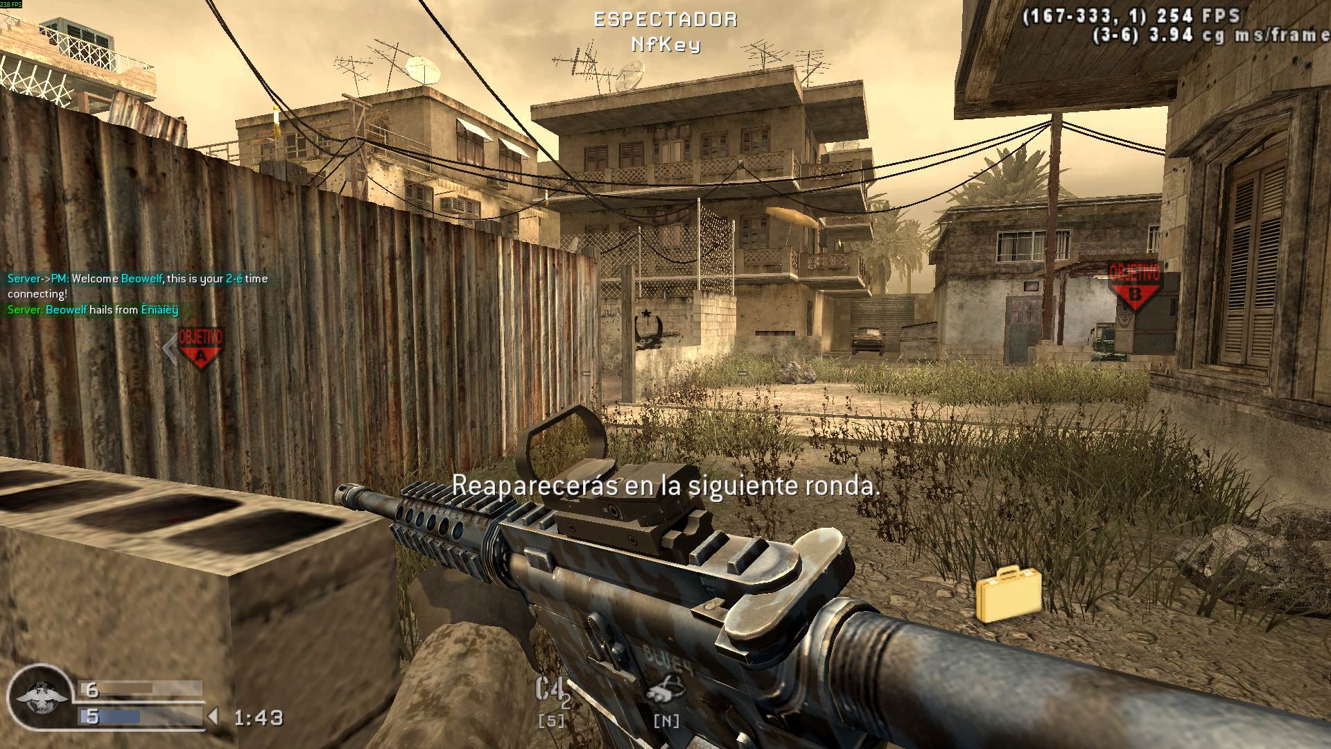 Beowelf, mp_backlot, COD @ kaluga.org | Public #3 | Ranked |