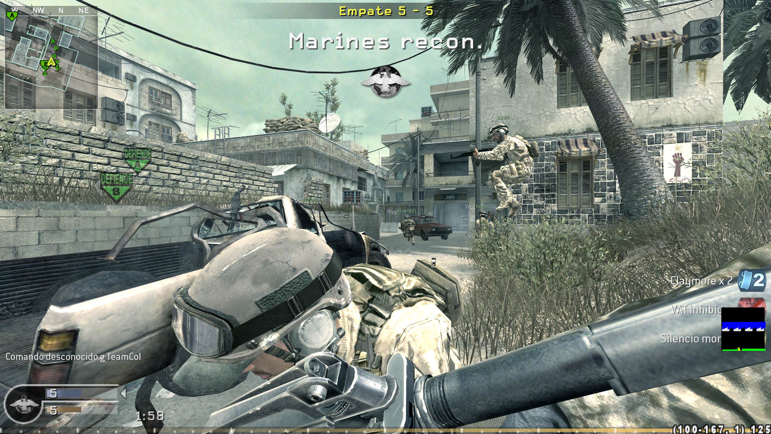 dirty ninja, mp_crash, COD @ kaluga.org | Public #3 | Ranked |