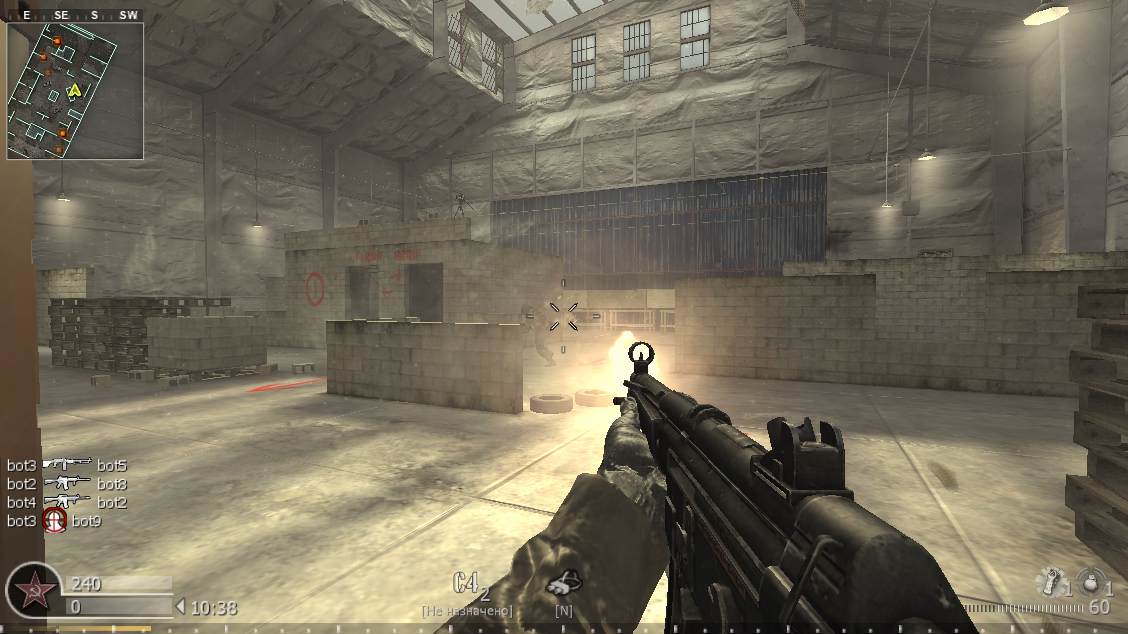 Kapral Chlen, mp_killhouse, COD @ kaluga.org | Public #1 | Ranked |