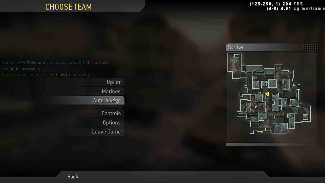 sedlacekmartin94, mp_strike, COD @ kaluga.org | Public #3 | Ranked |