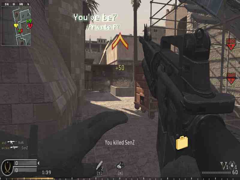 wickie, mp_showdown, COD @ kaluga.org | Public #3 | Ranked |