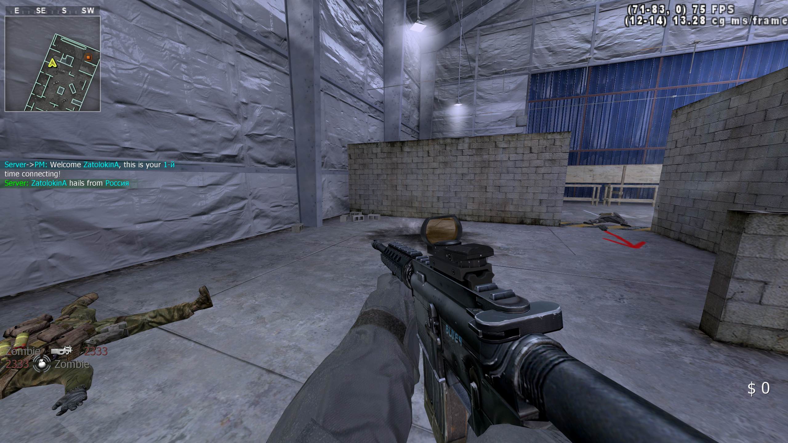 ZatolokinA, mp_killhouse, COD @ kaluga.org |NEW|CW
