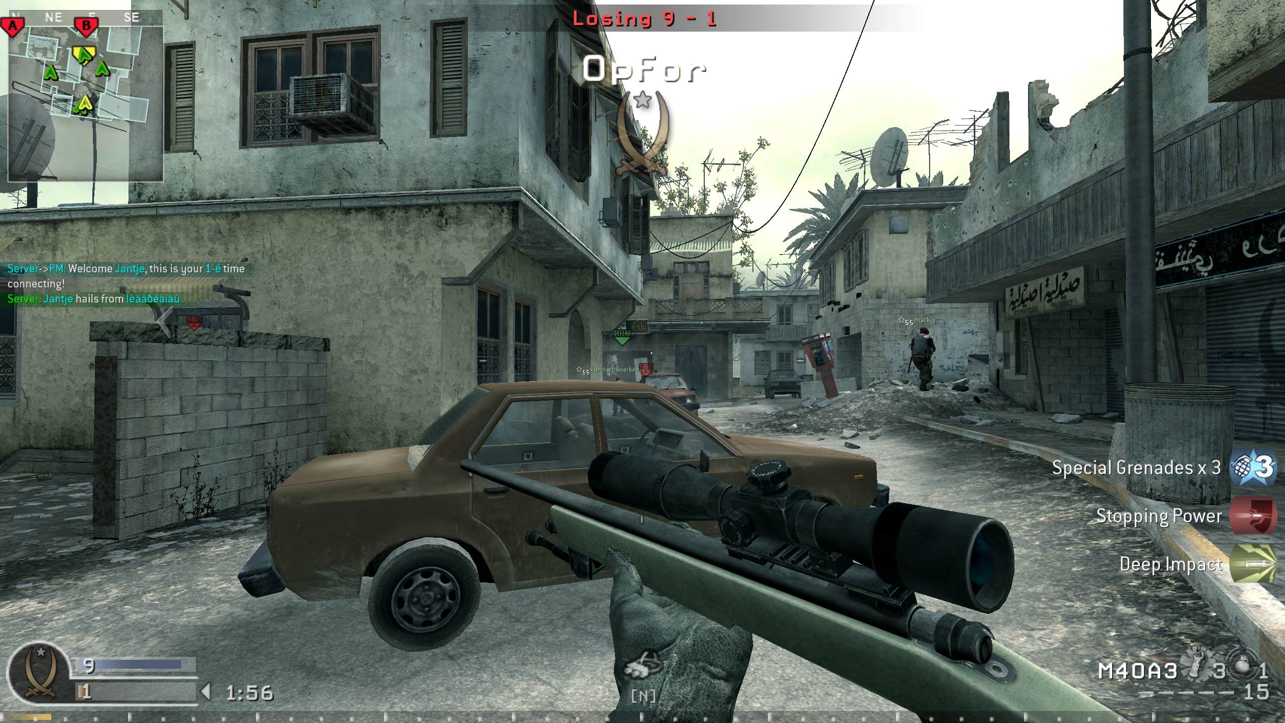 Jantje, mp_crash, COD @ kaluga.org | Public #3 | Ranked |